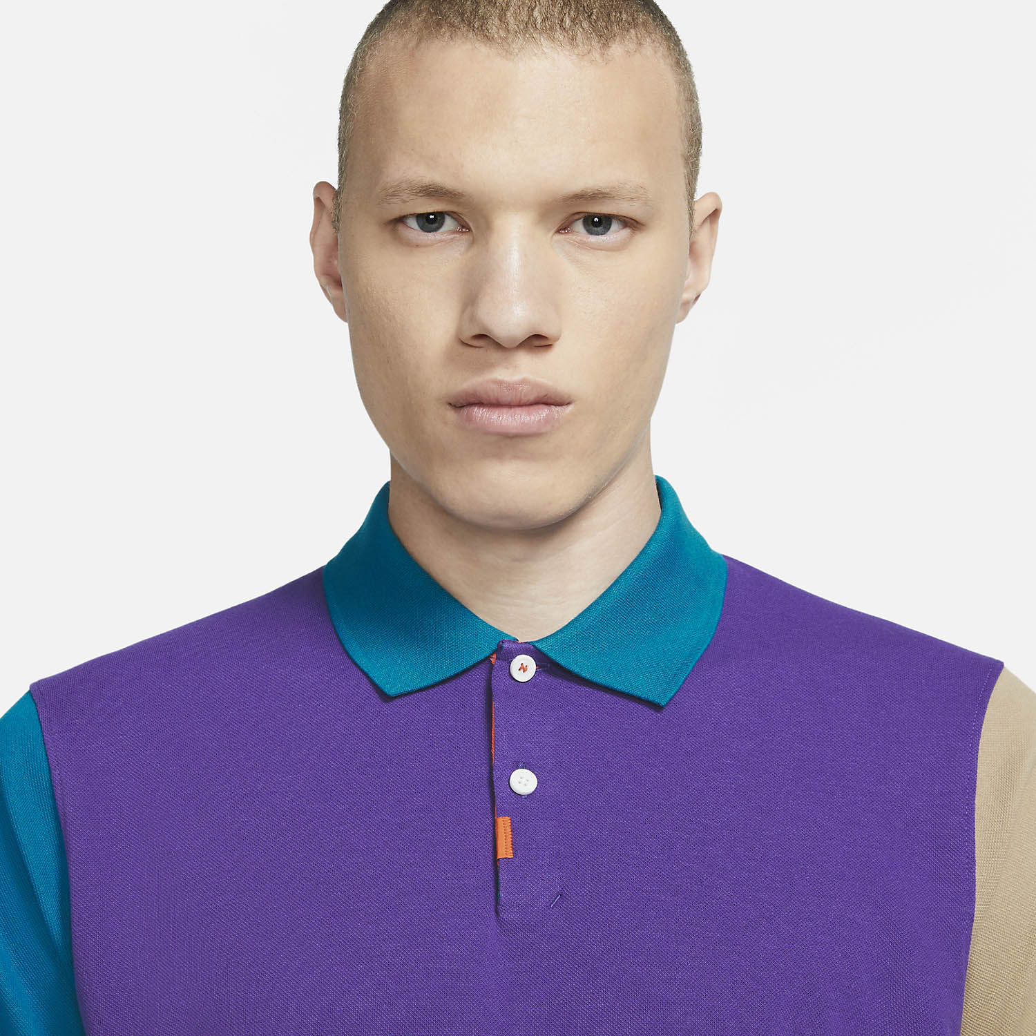 nike logo polo