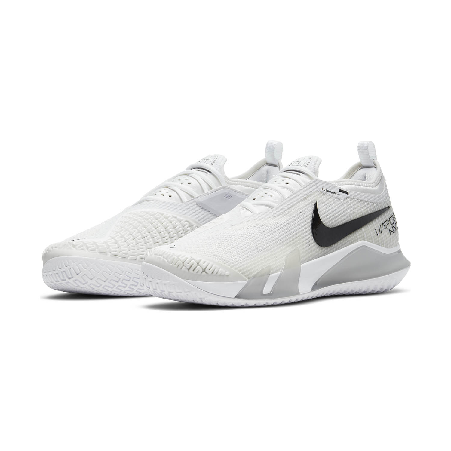 Nike Court React Vapor NXT HC - White/Black/Grey Fog