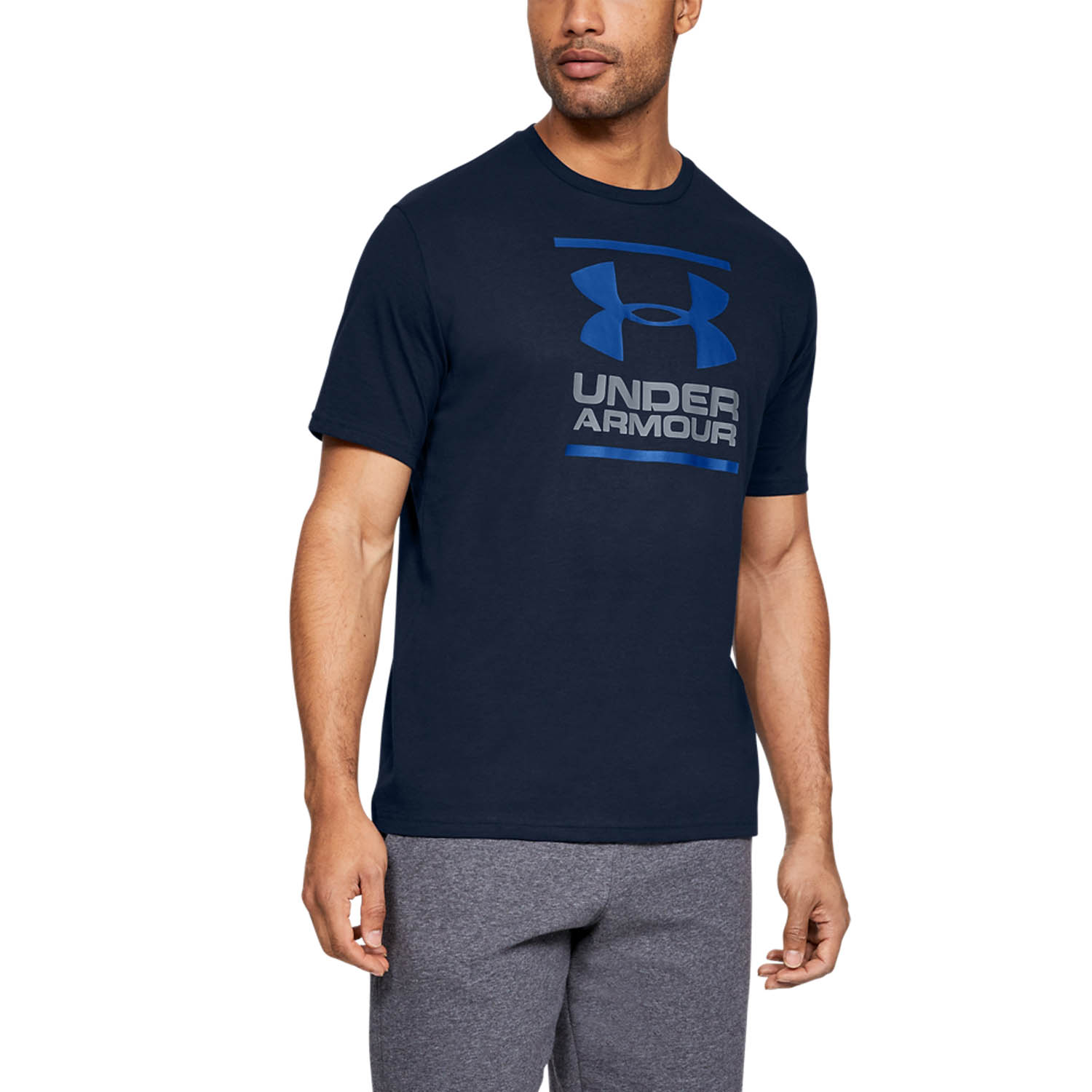 correcto dirigir manzana Under Armour Foundation Camiseta Tenis Hombre - Navy/Blue