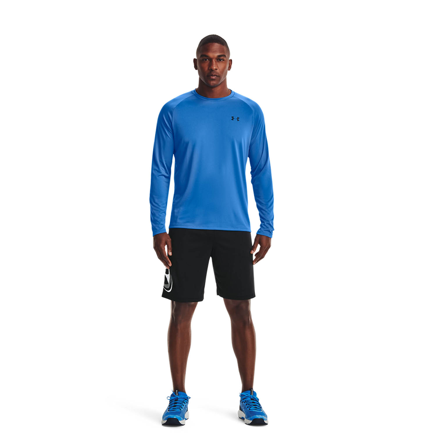 Under Armour HeatGear Compression Tank - Carbon Heather/Black