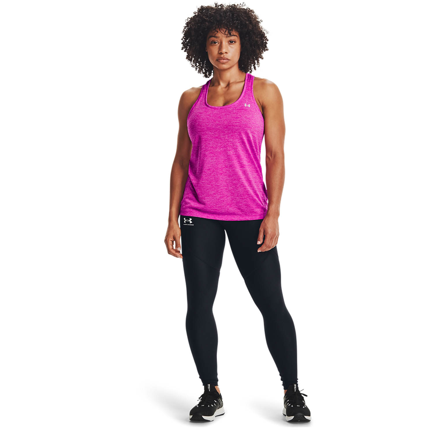 Under Armour Tech Twist Women's Tennis Tank - Meteor Pink