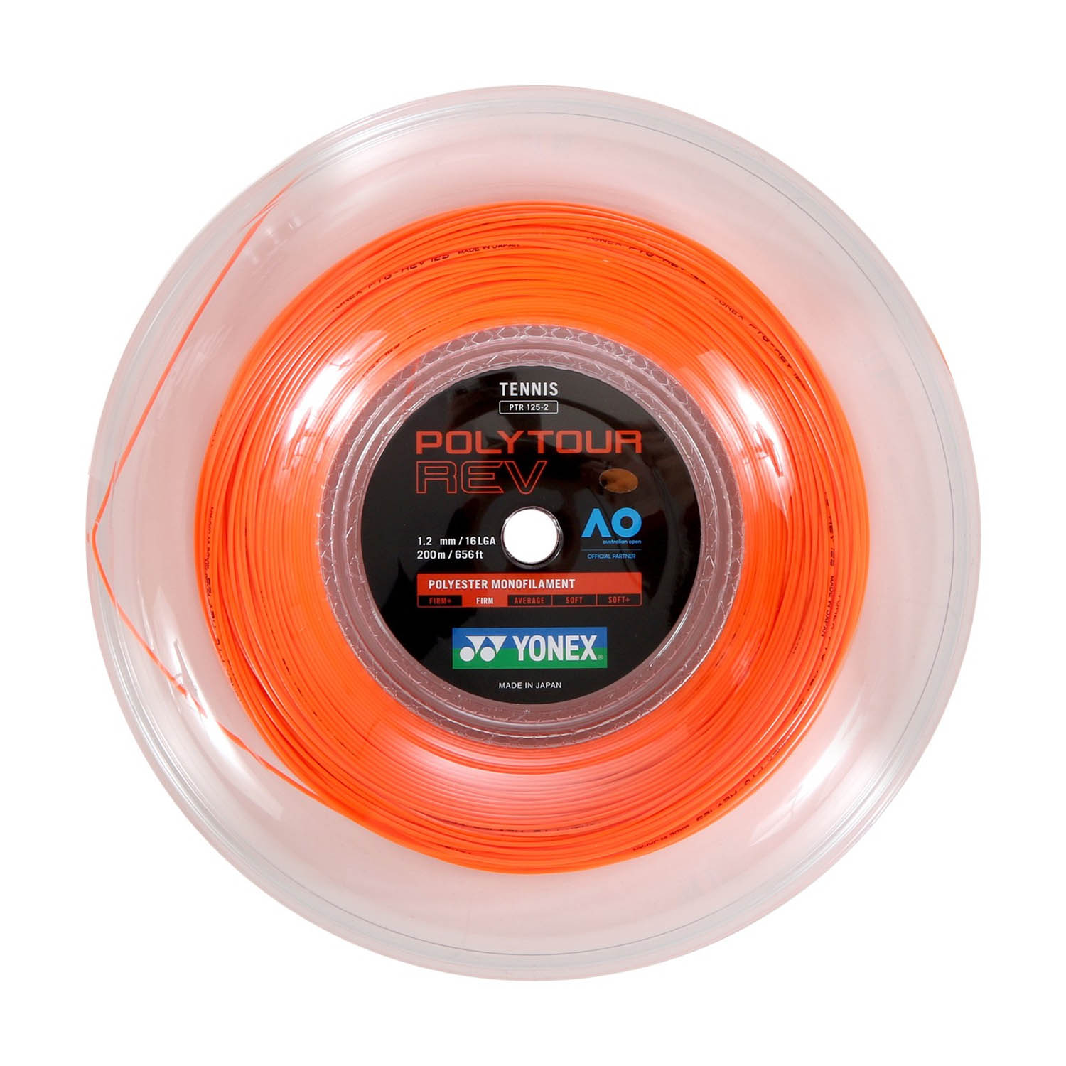 Yonex PolyTour Rev 1.20 Matassa 200 m - Orange