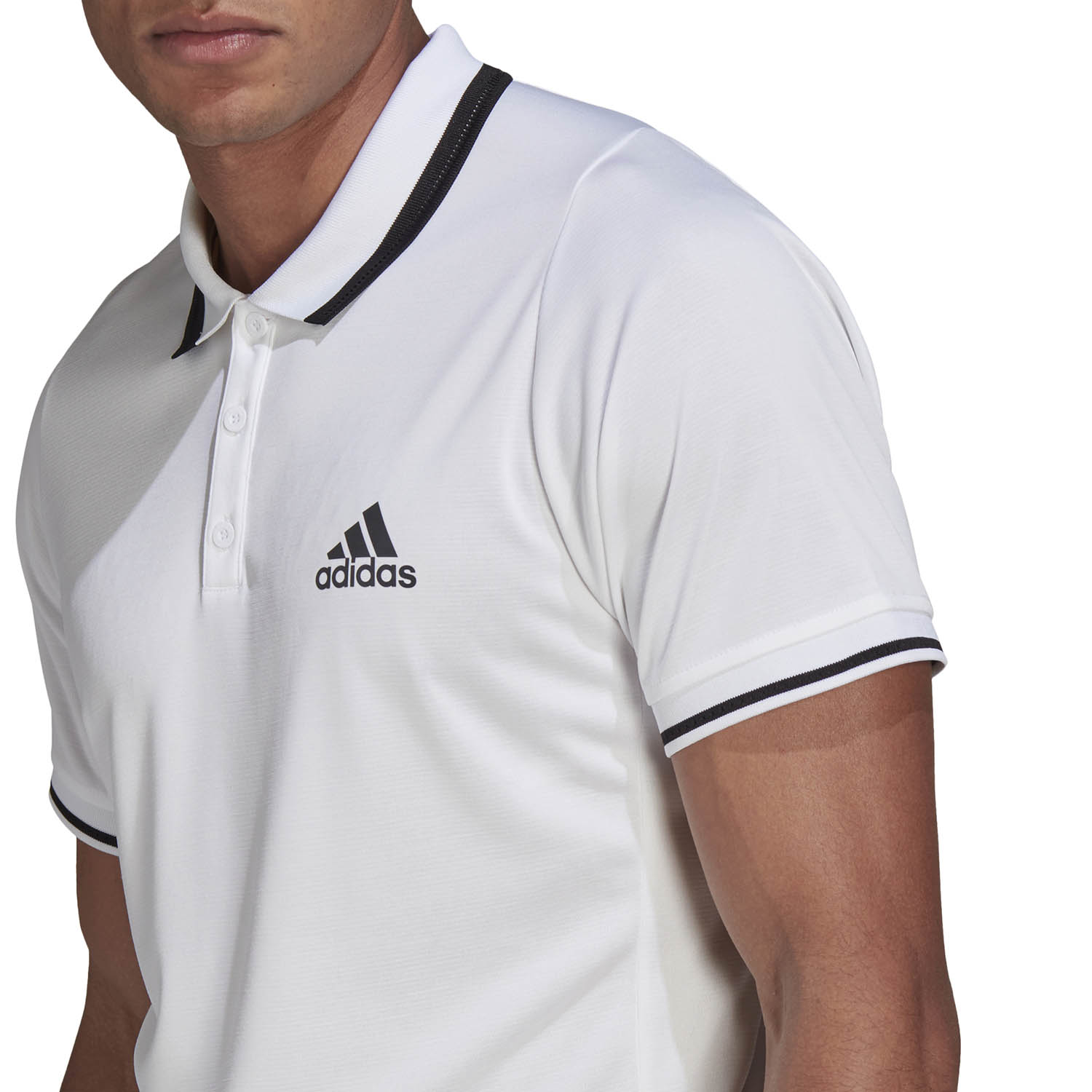adidas polo white