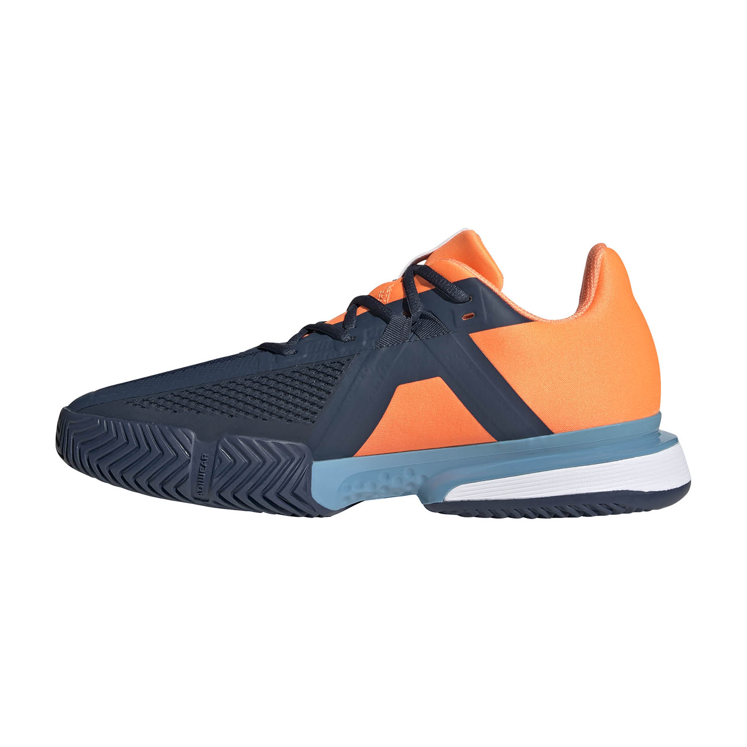adidas SoleMatch Bounce Men's Tennis Shoes - Crew Navy/White