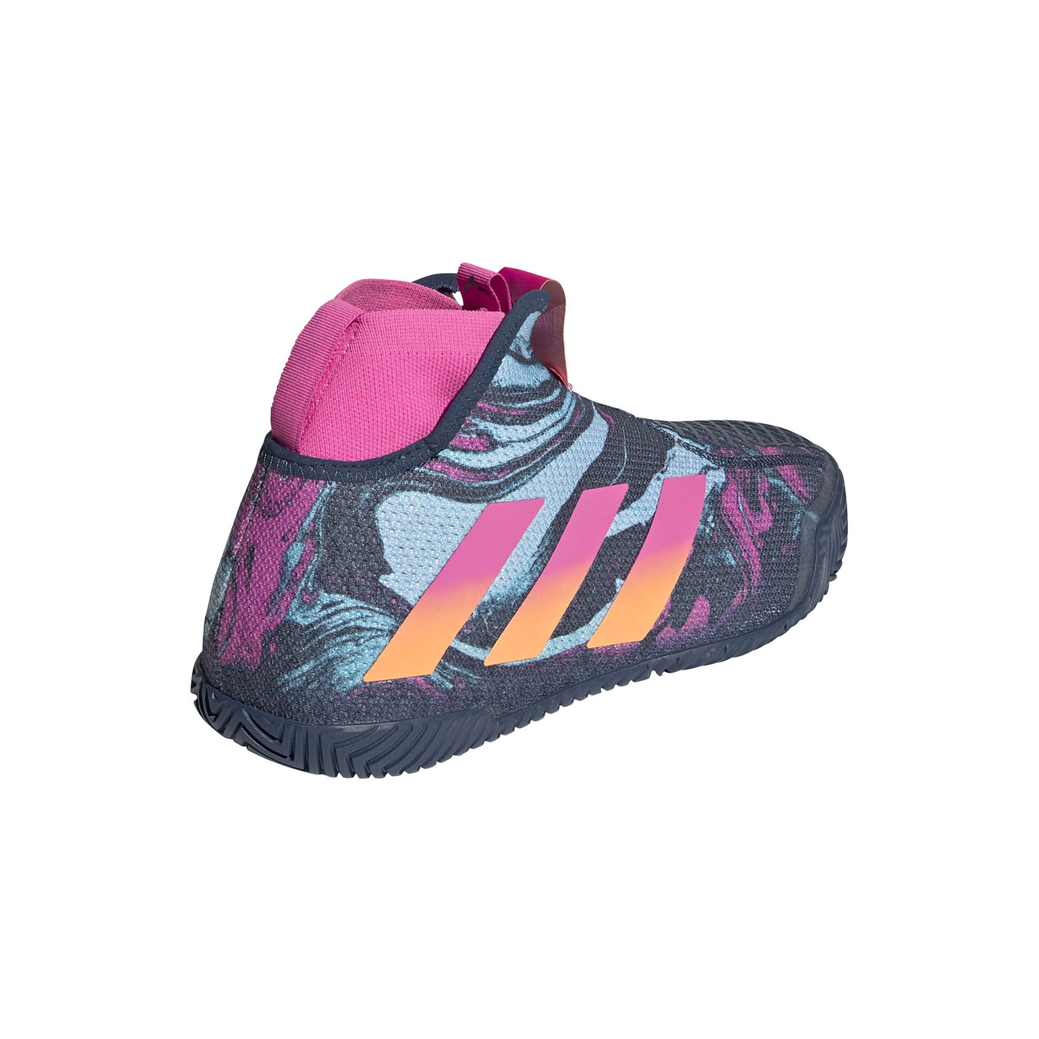 adidas Stycon Scarpe da Tennis Uomo Crew Navy/Pink/ Orange