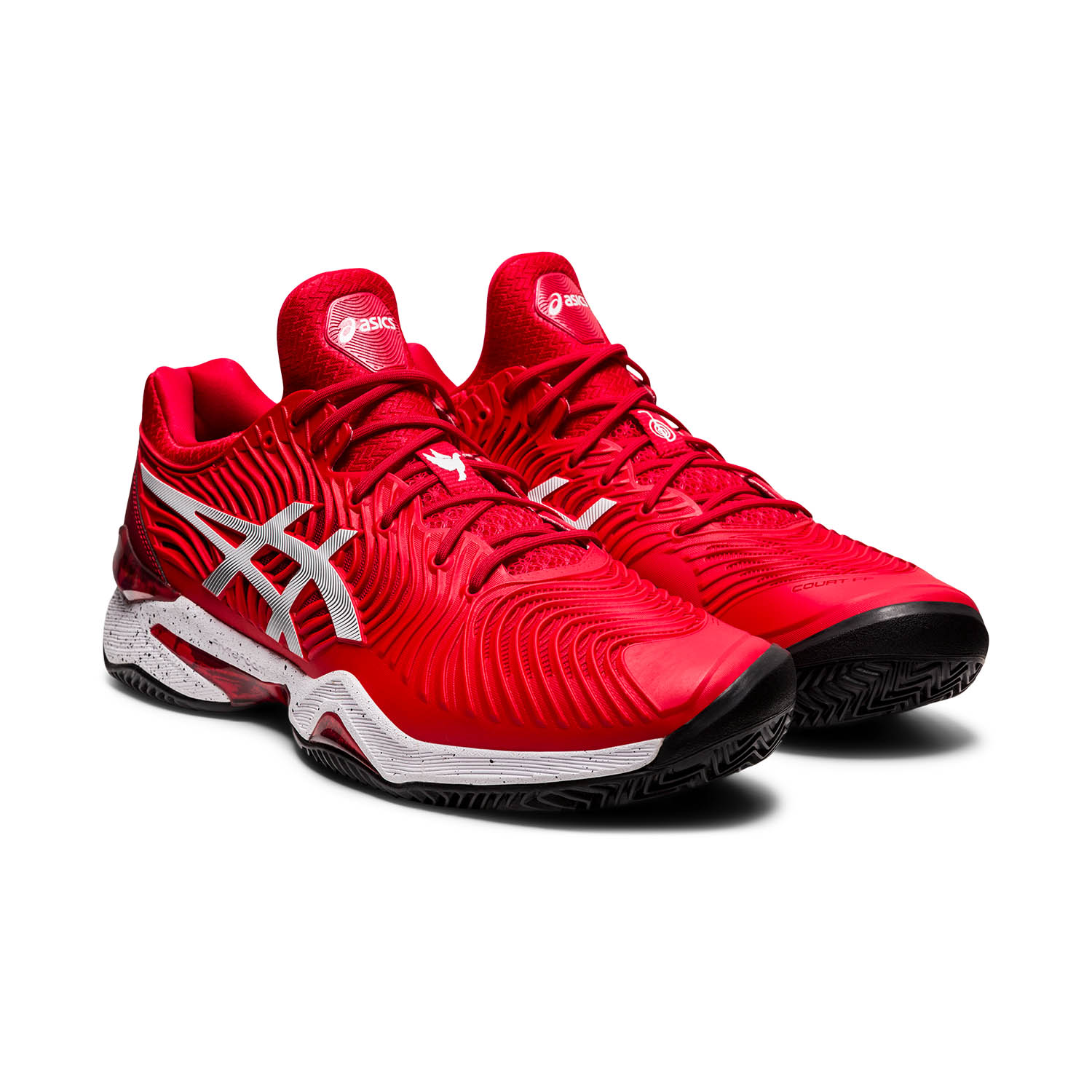 Asics Court FF Novak Clay L.E. Men's Tennis Shoes - Classic Red