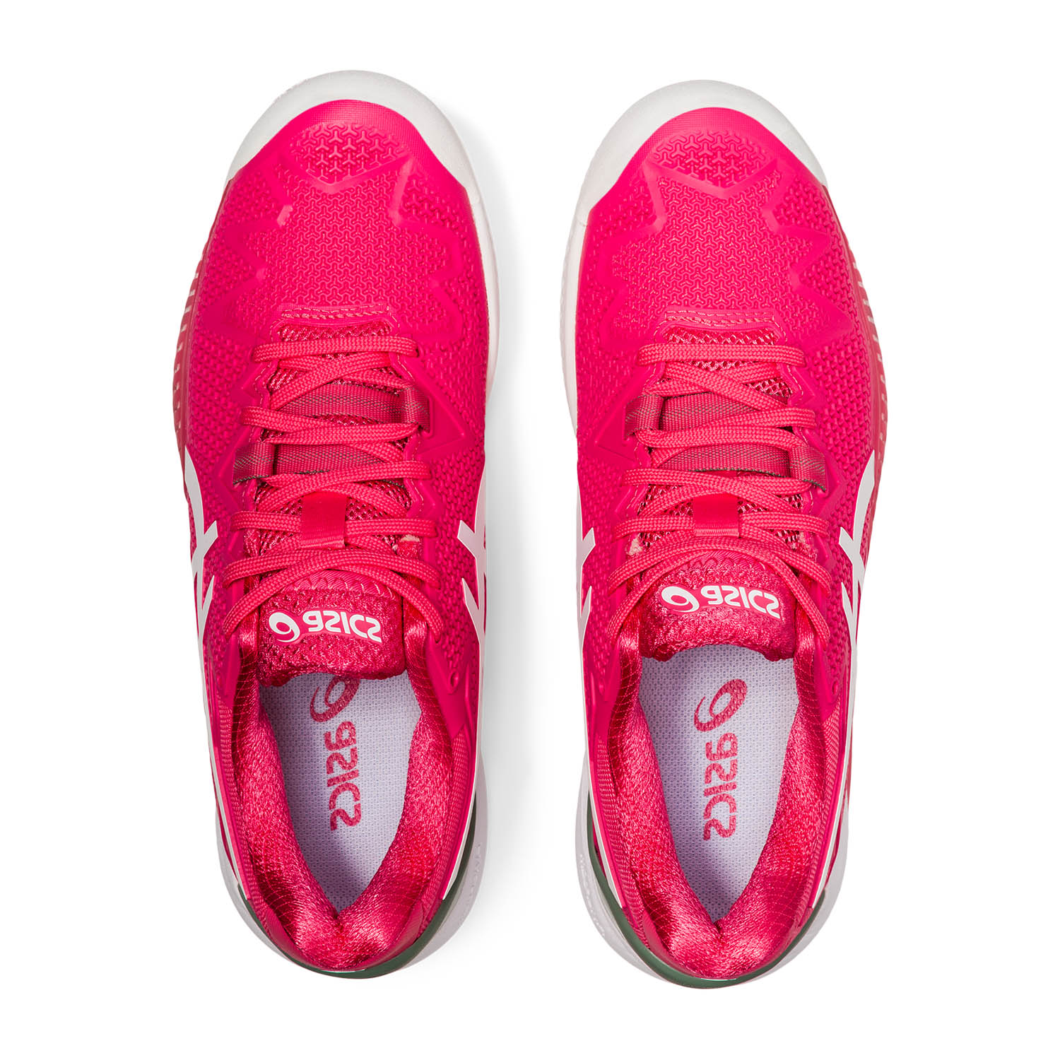 asics gel resolution 8 clay womens tennis shoe