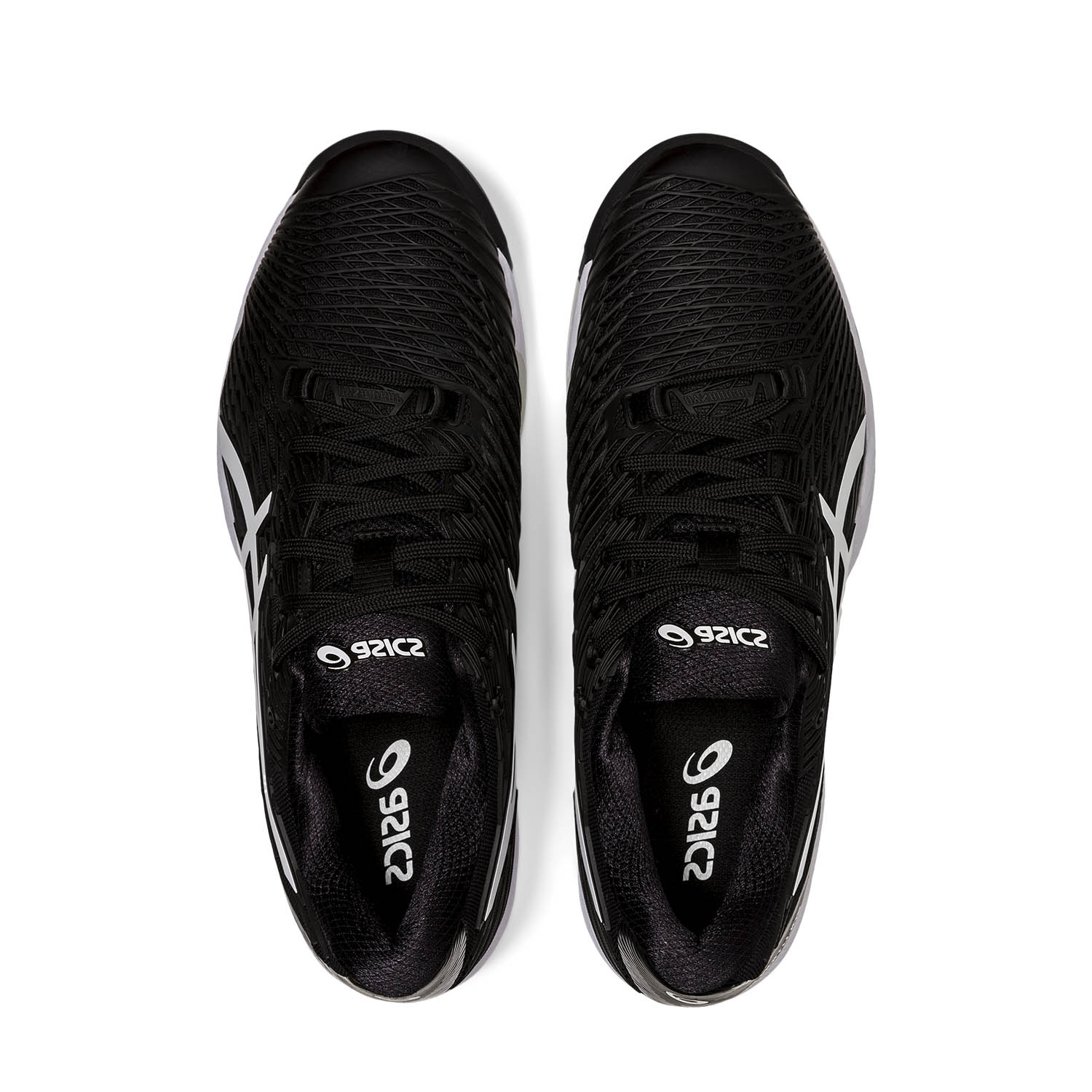 Asics Solution Speed FF 2 Men's Tennis Shoes - Black/White