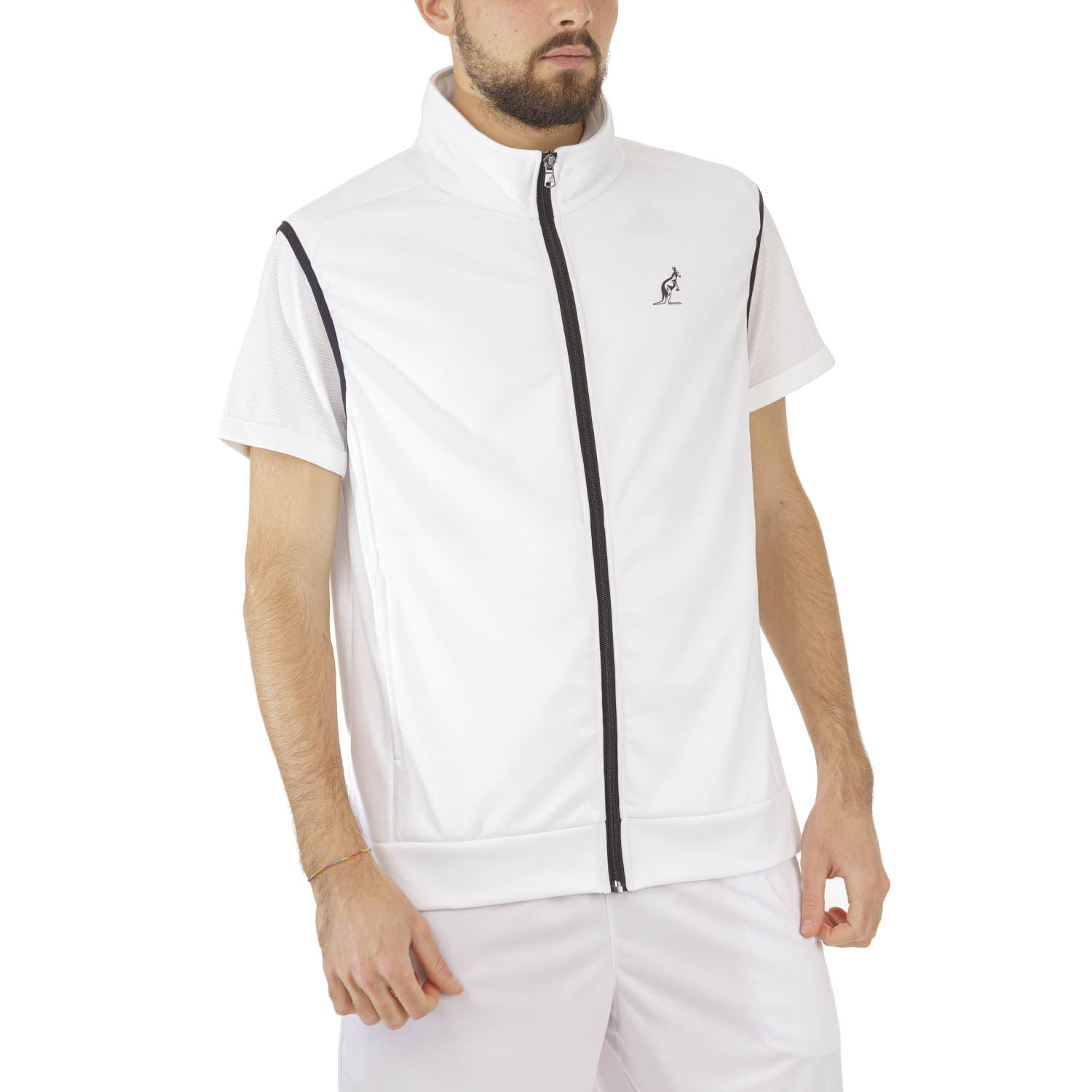 Australian Tech Gilet da Tennis Uomo - Bianco