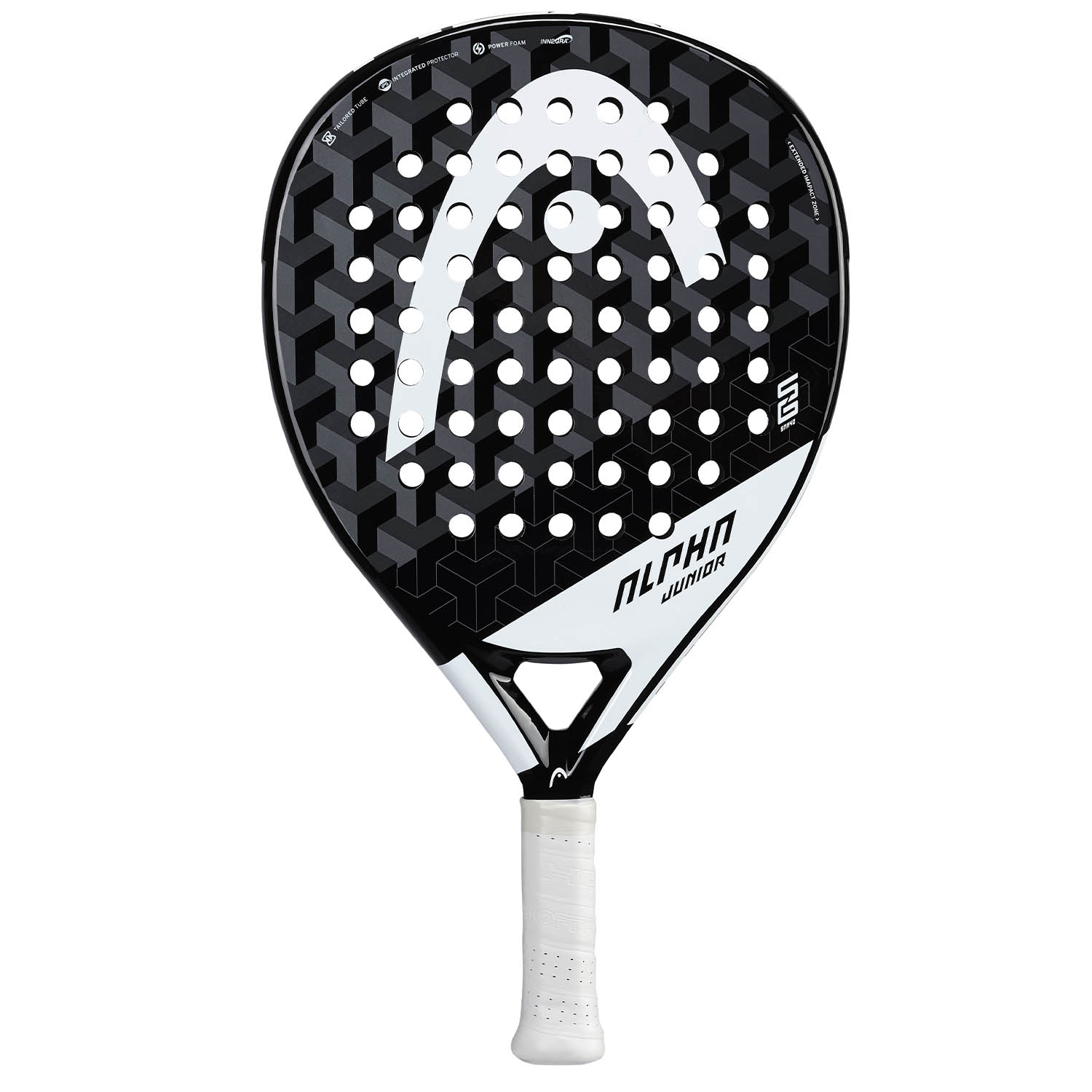 Head Alpha Sanyo Junior's Padel Racket Black/White