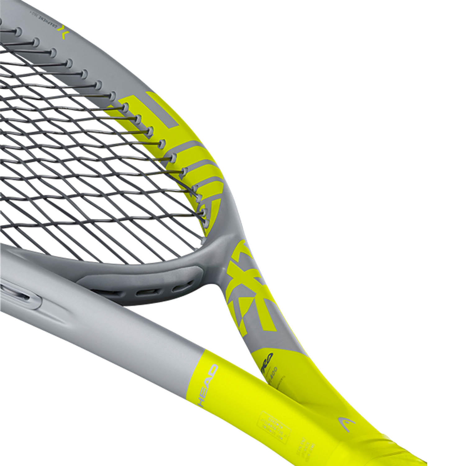 Head graphene 360 Extreme Pro unbesaitet 310g raqueta de tenis amarillo flúor-negro 