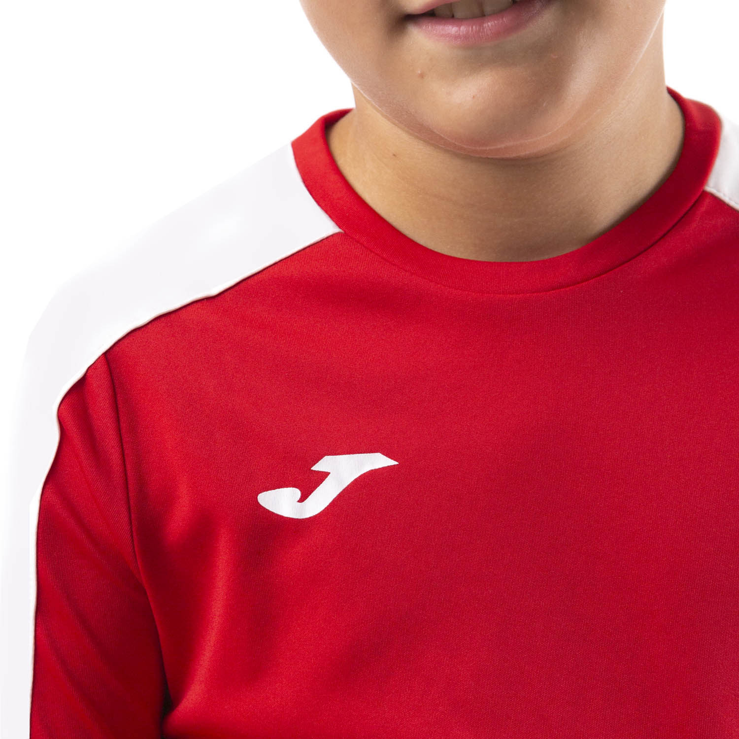 Joma Academy III Maglietta Bambino - Red/White