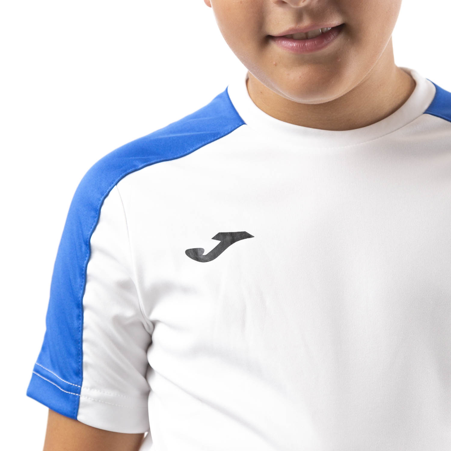 Joma Academy III T-Shirt Boys - White/Royal