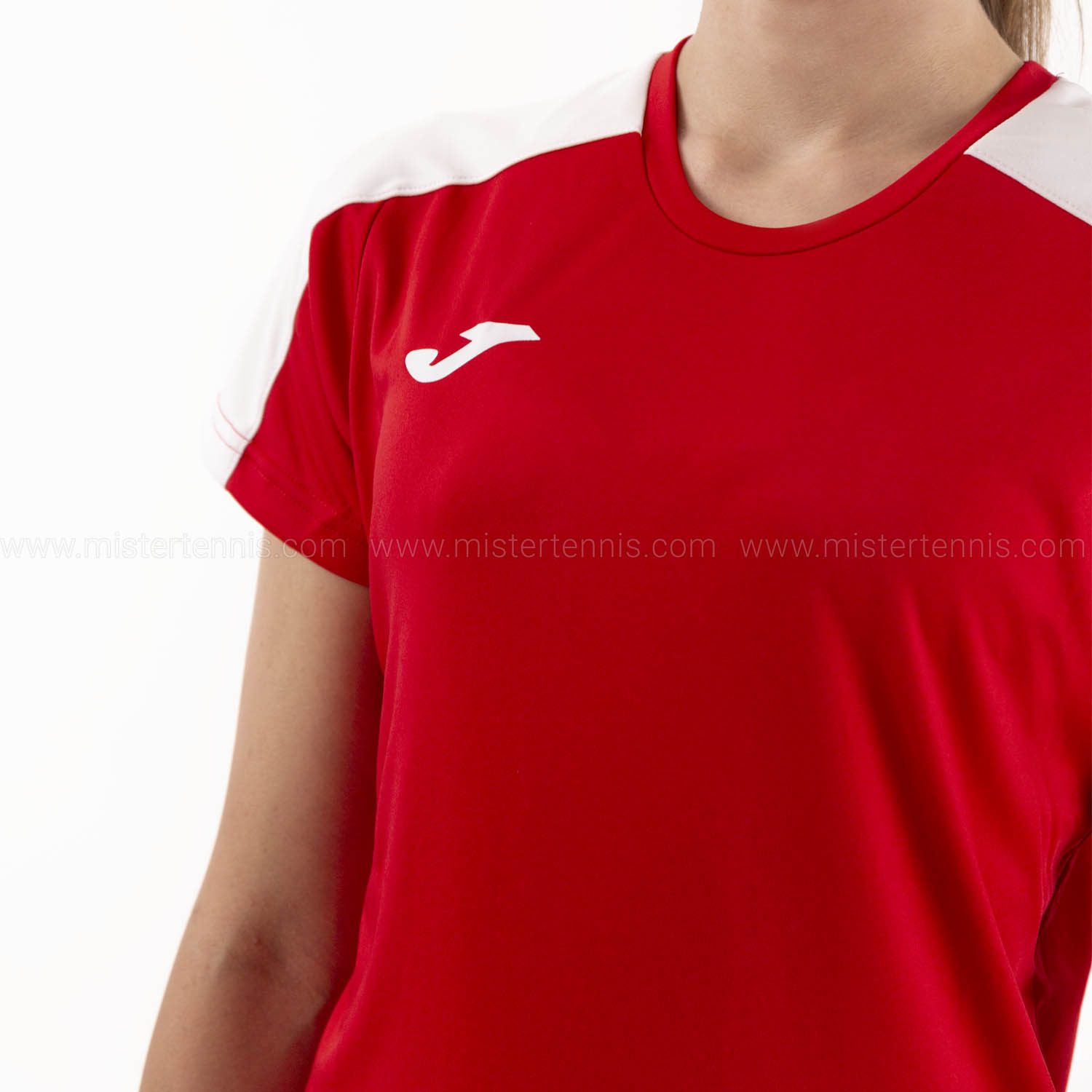 Joma Academy III T-Shirt - Red/White