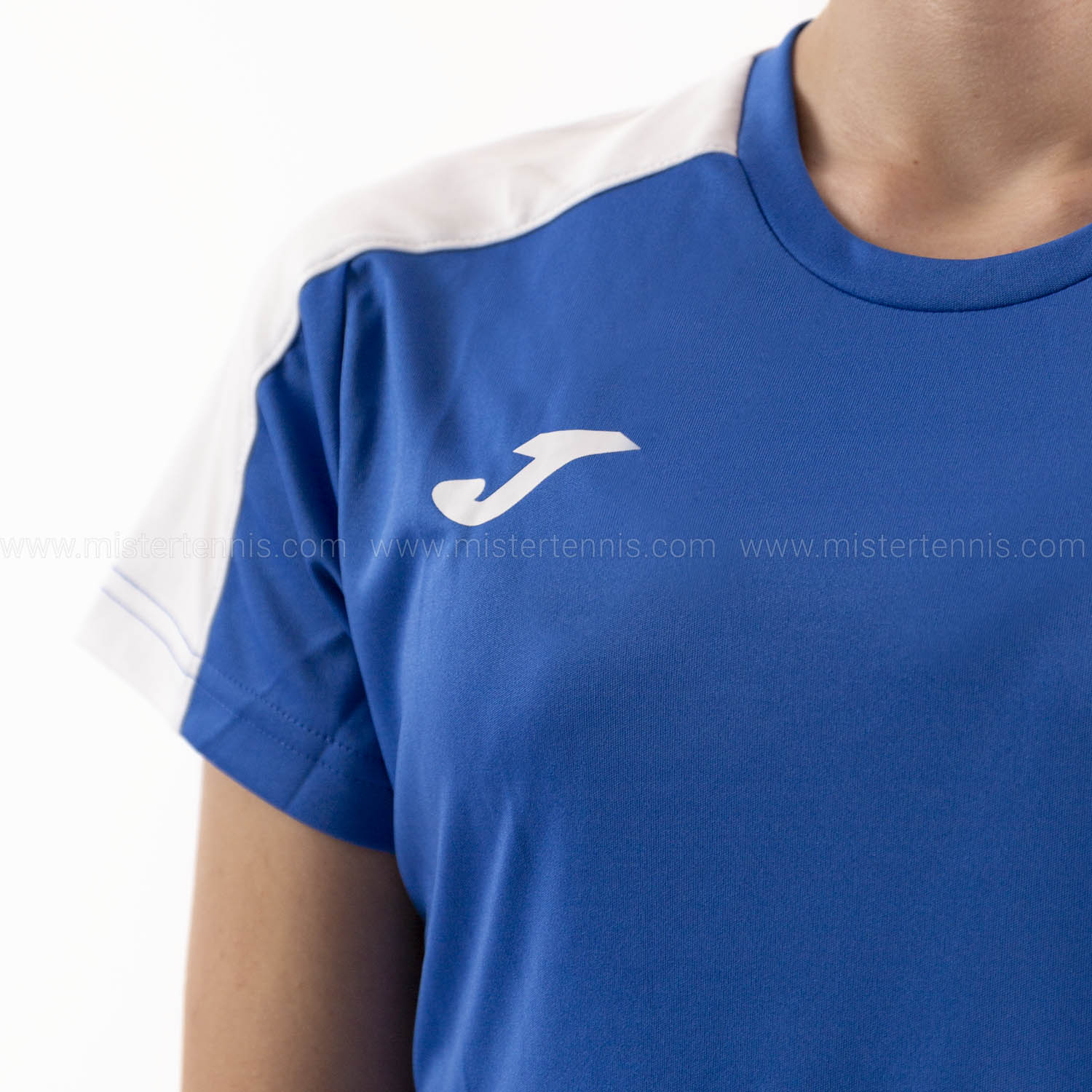 Joma Academy III T-Shirt - Royal/White