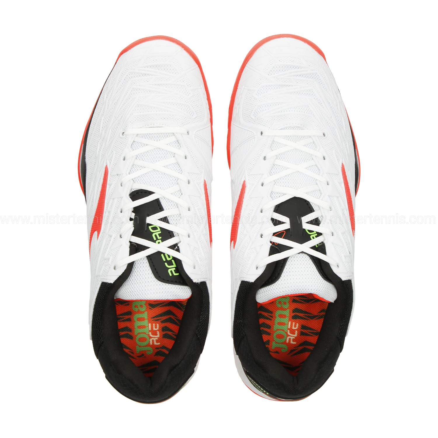 Joma Ace Pro 2002 All Court Men's Tennis Shoes - White/Black