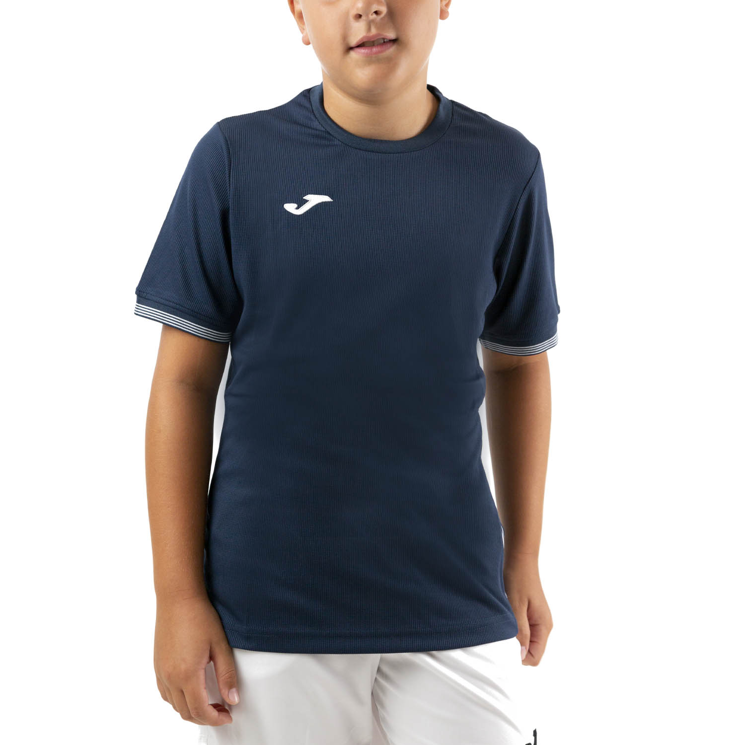 Joma Campus III Camiseta Niño - Dark Navy/White