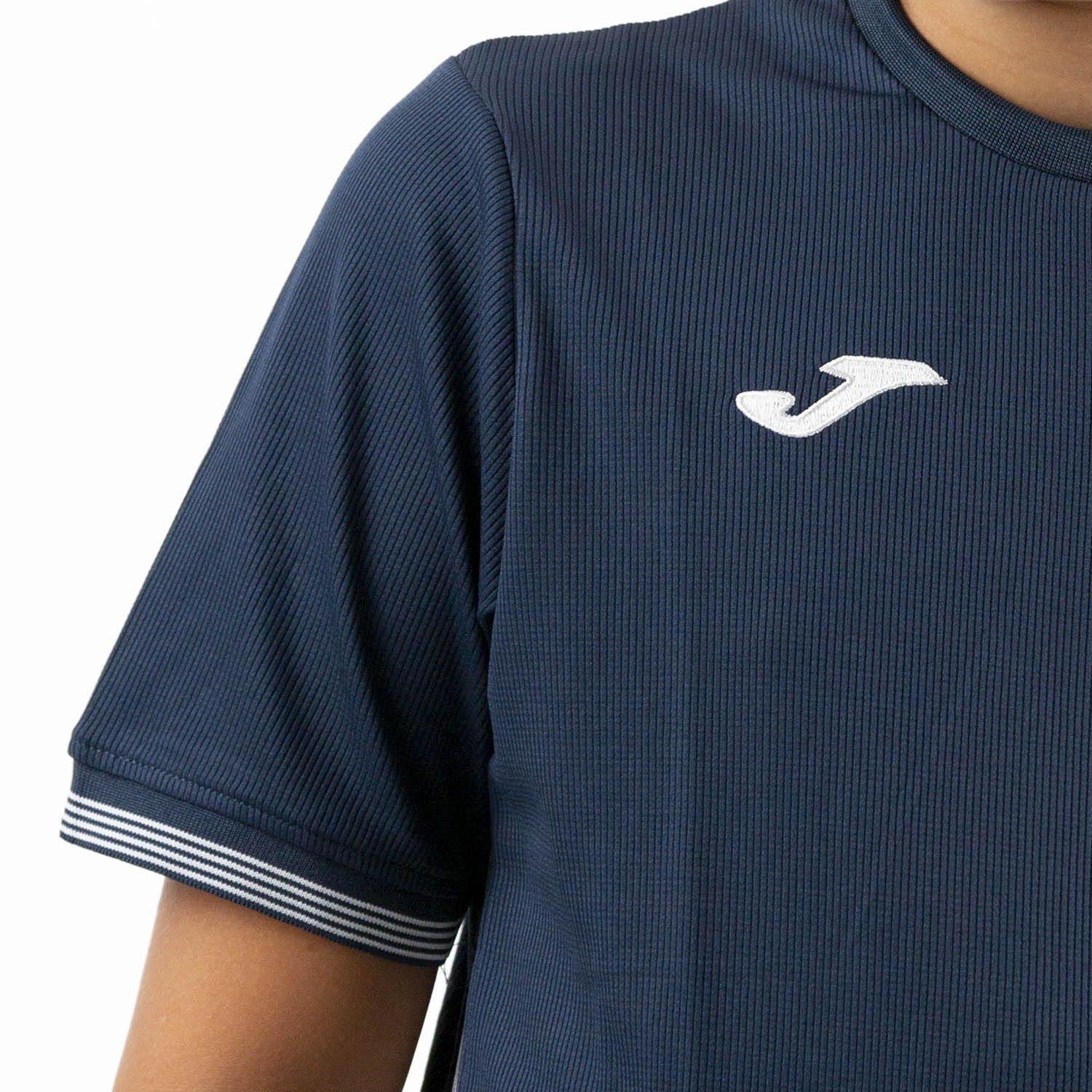 Joma Campus III T-Shirt Boys - Dark Navy/White