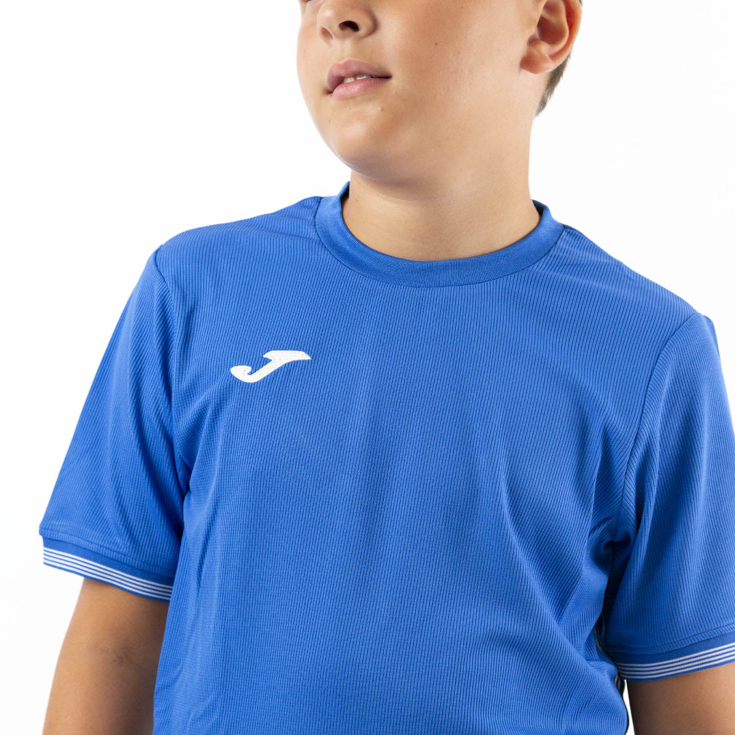 Joma Campus III T-Shirt Boys - Royal/White