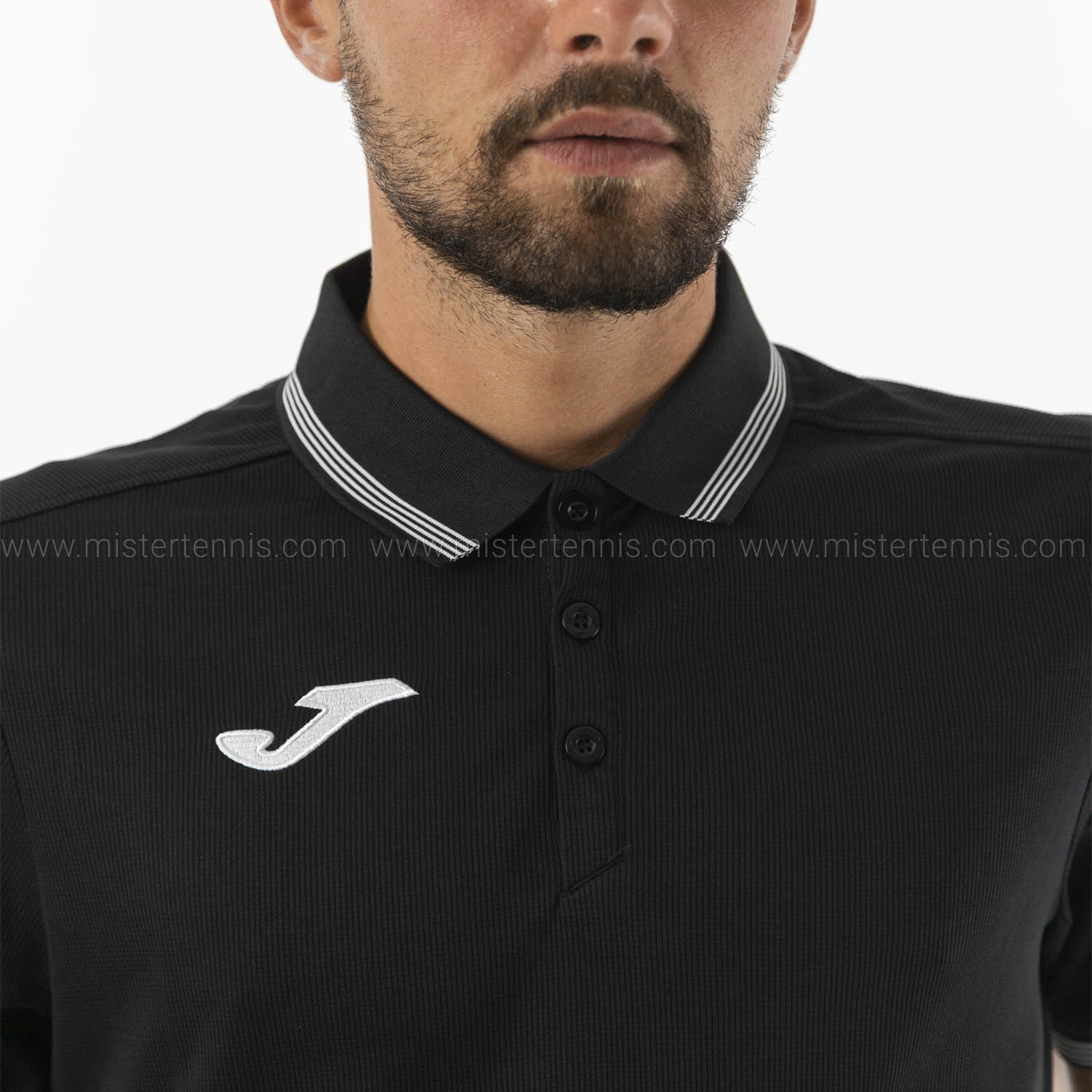 Joma Campus III Polo - Black/White