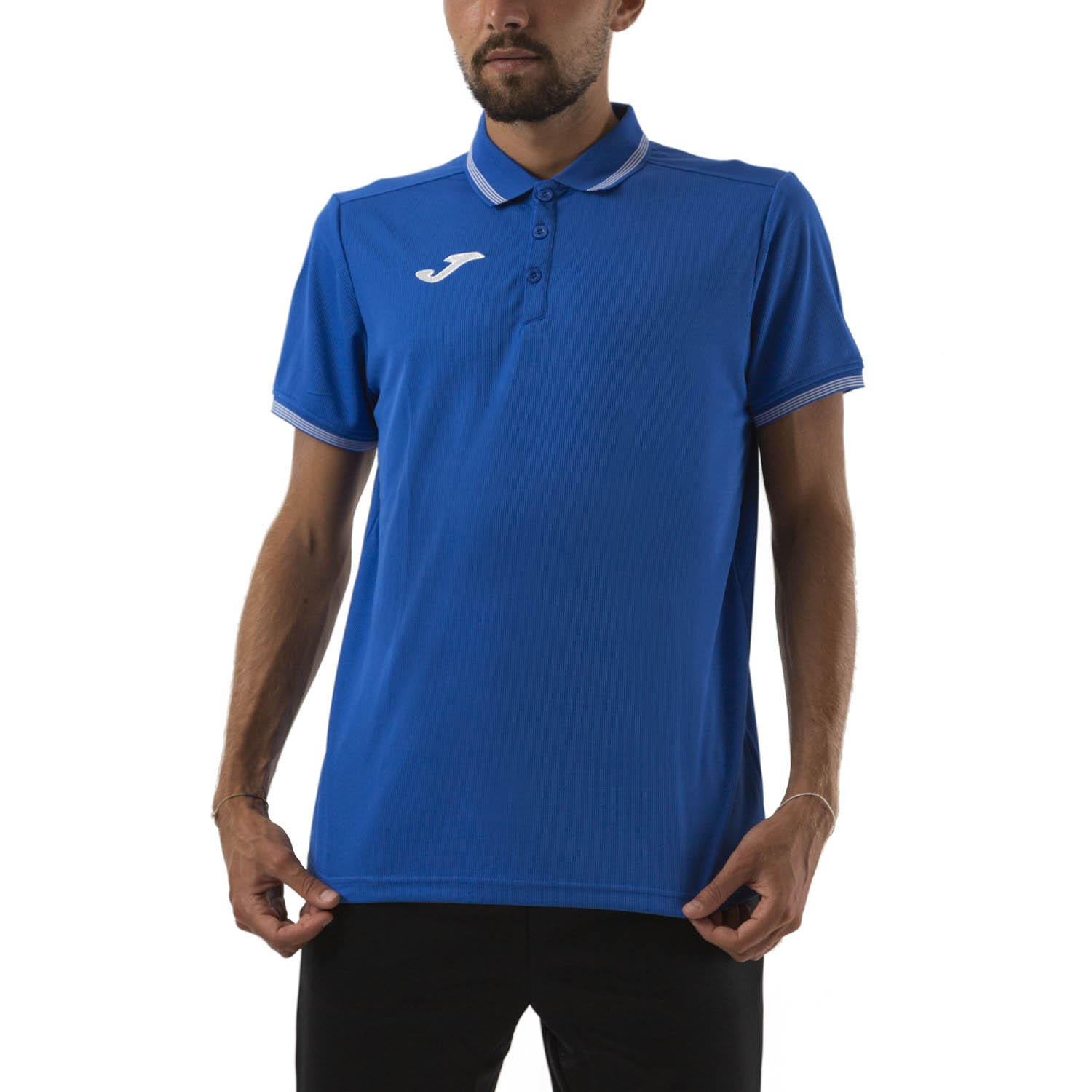 Joma Campus III Polo - Royal/White