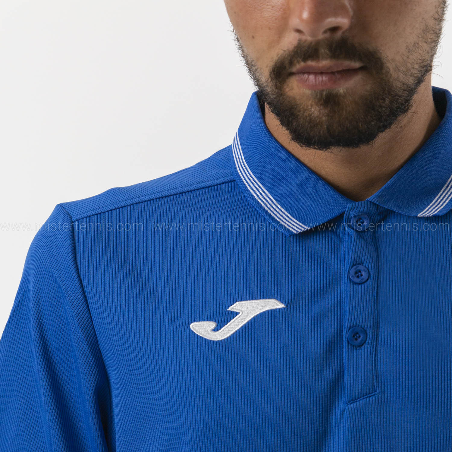 Joma Campus III Polo - Royal/White