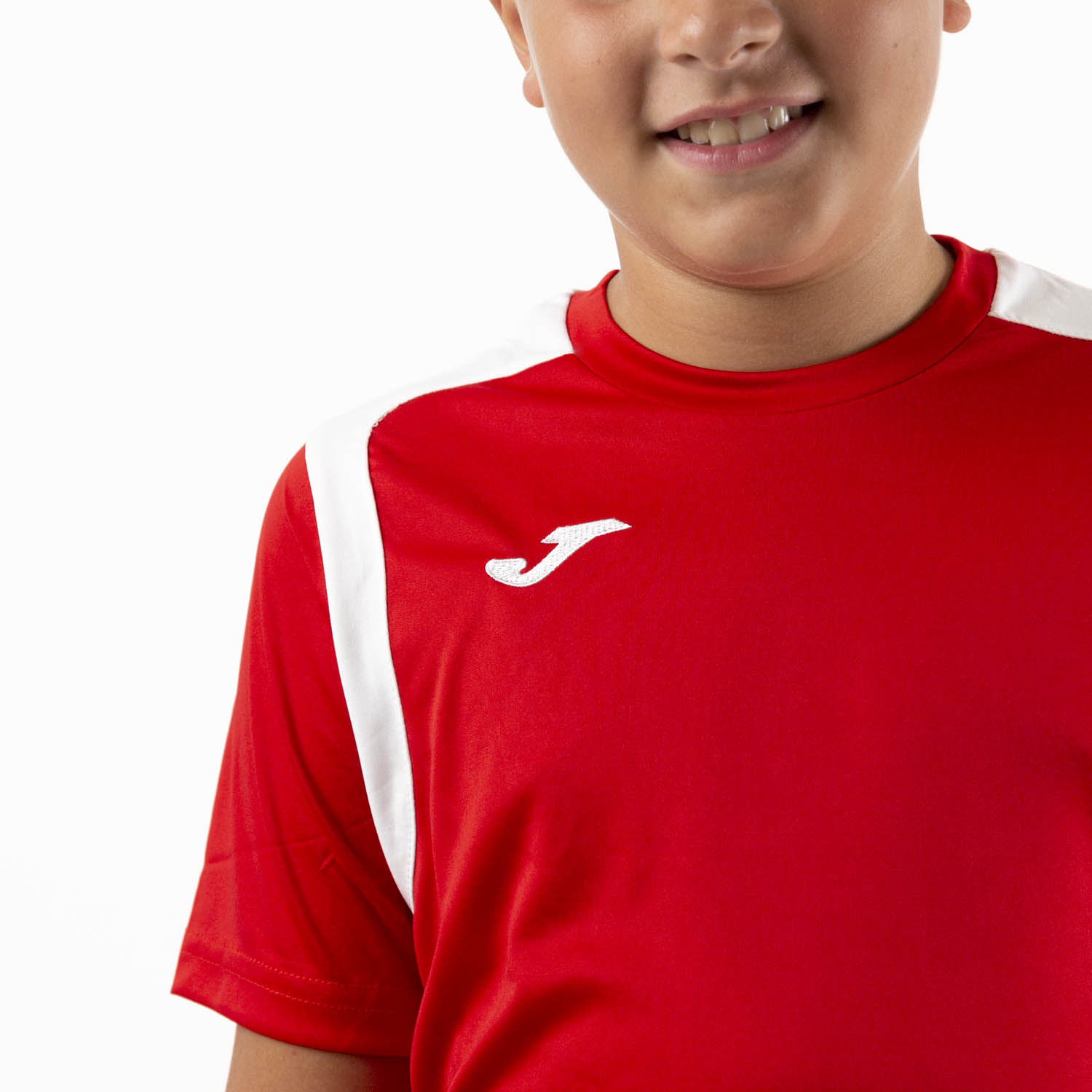 Joma Championship V T-Shirt Boys - Red/White