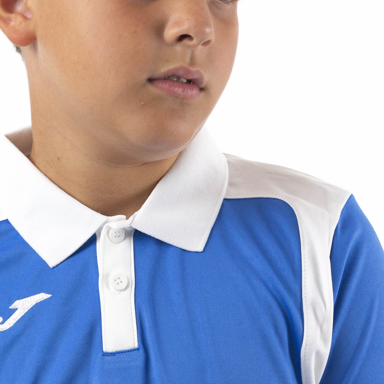 Joma Championship V Polo Niño - Royal/White