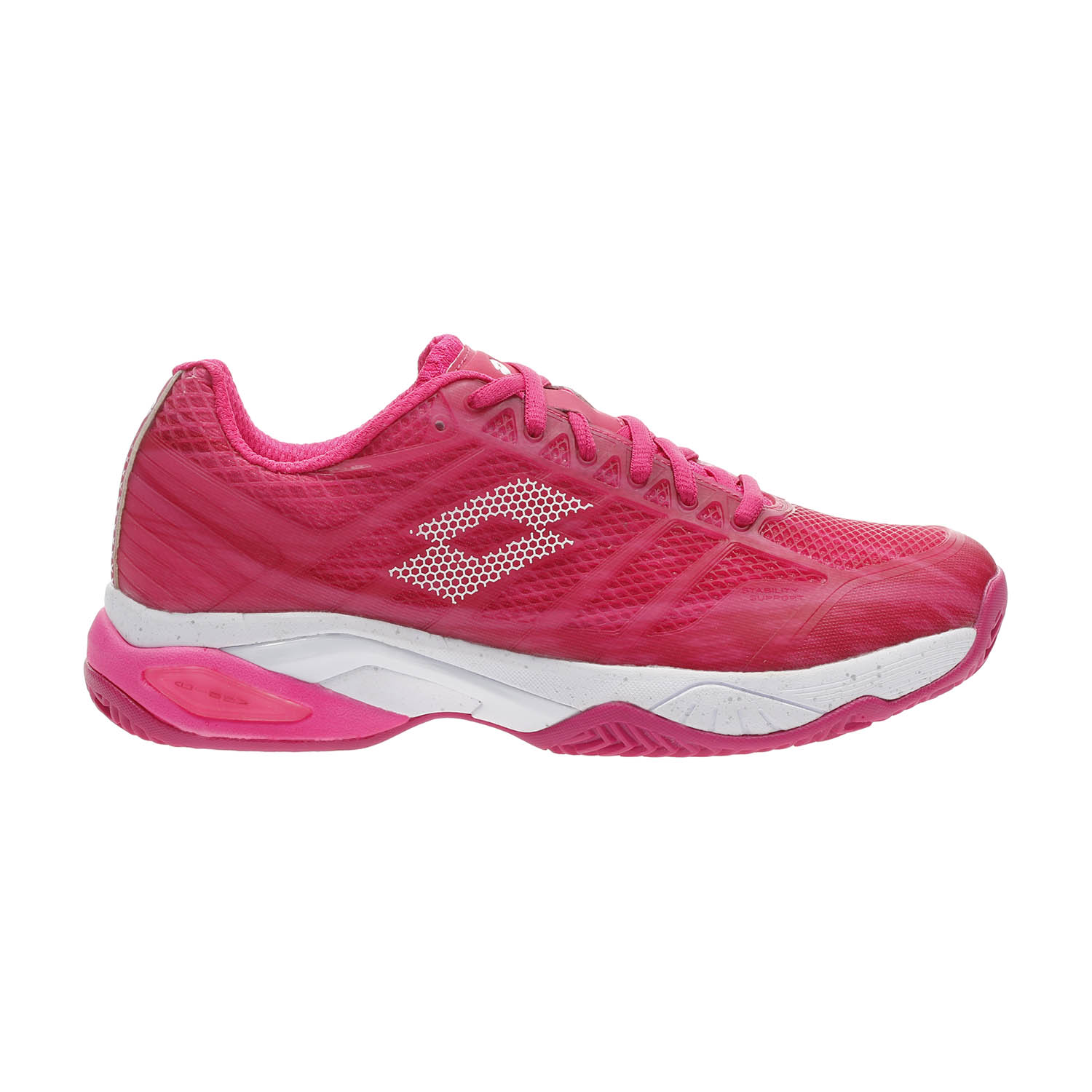 fuchsia pink tennis shoes