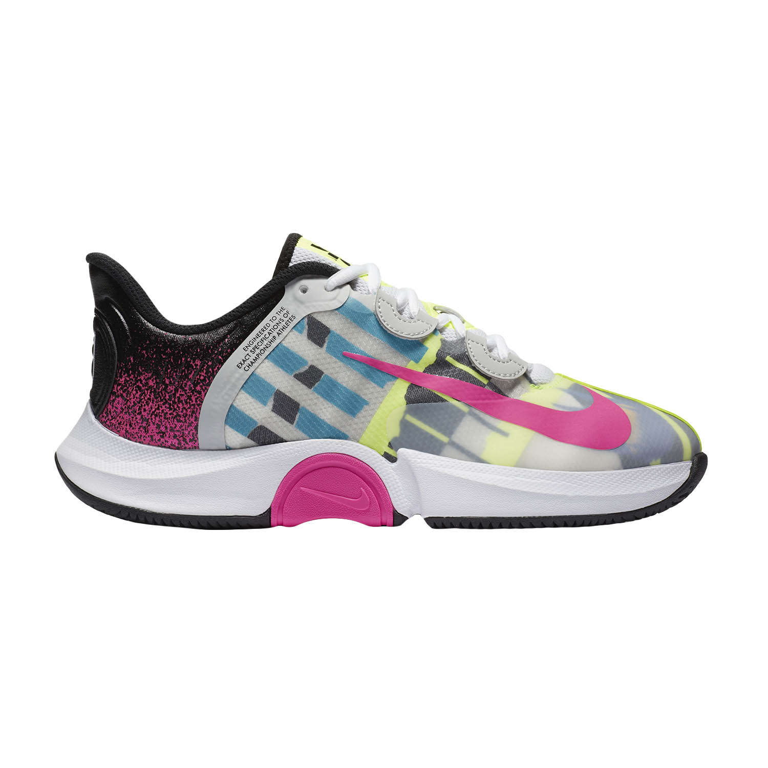 Nike Air Zoom GP Turbo HC Scarpe da Tennis Donna - White/Fuchsia