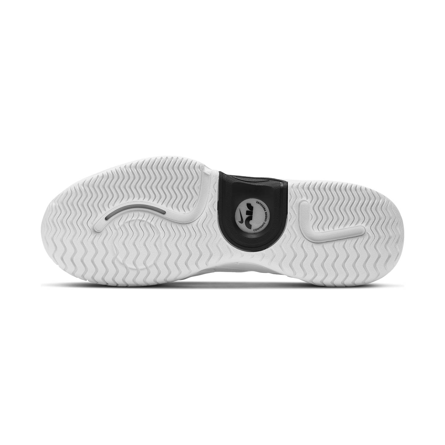 Nike Air Zoom GP Turbo HC Men's Tennis Shoes - White/Black