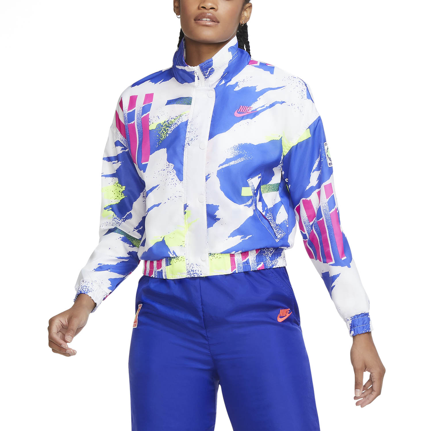 giacca nike donna blu