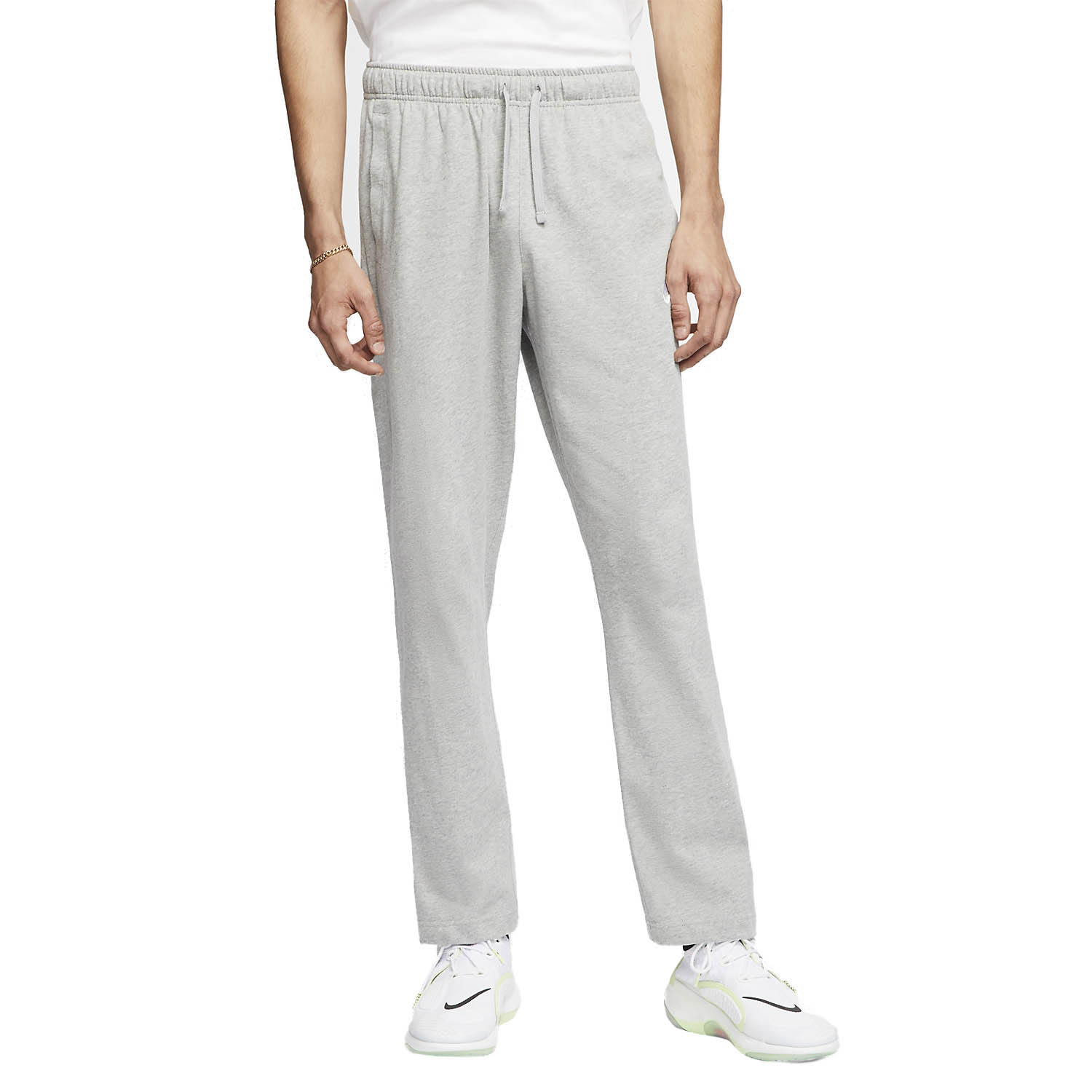 nike club fleece pants dark grey heather