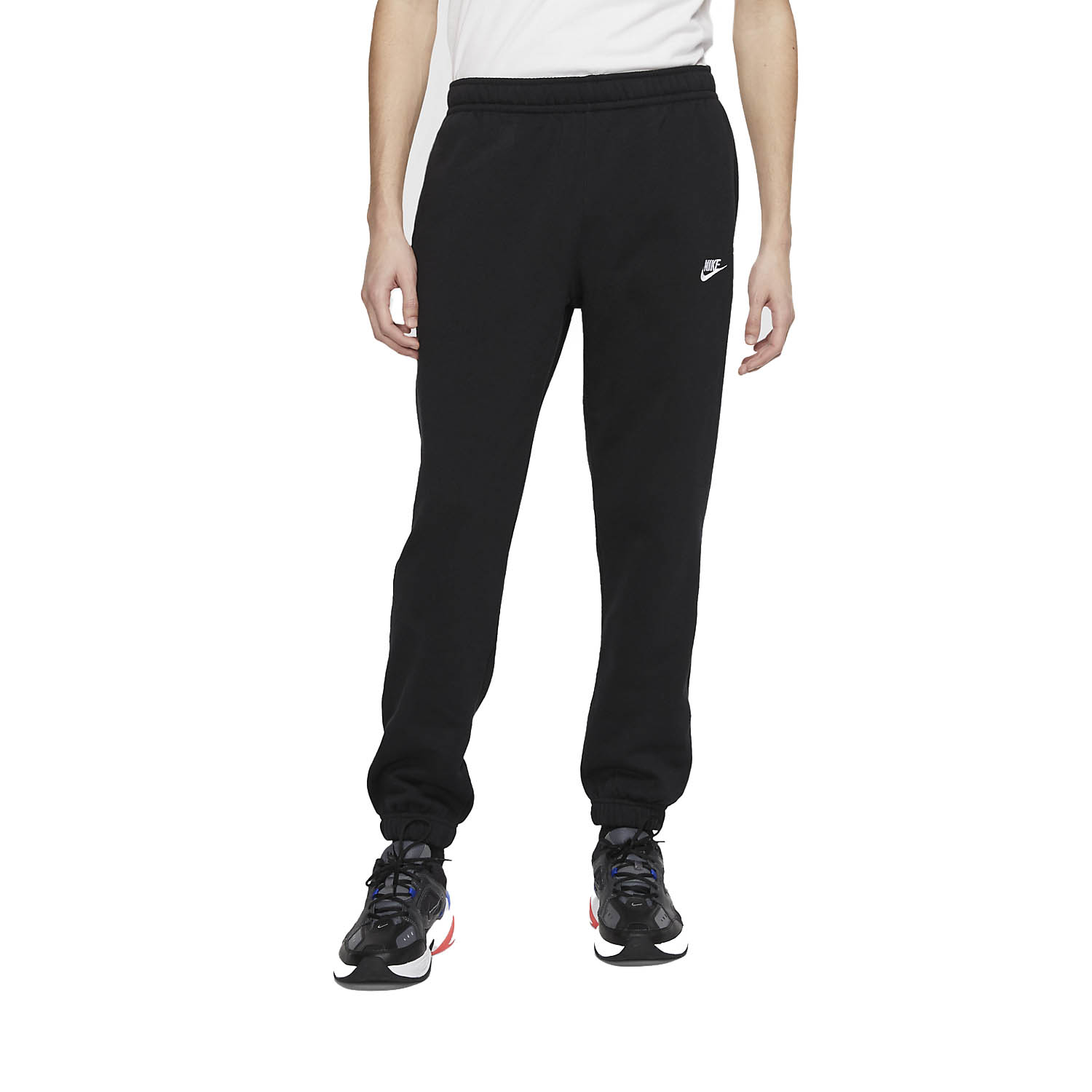 Nike Club Sportswear Pantaloni - Black/White