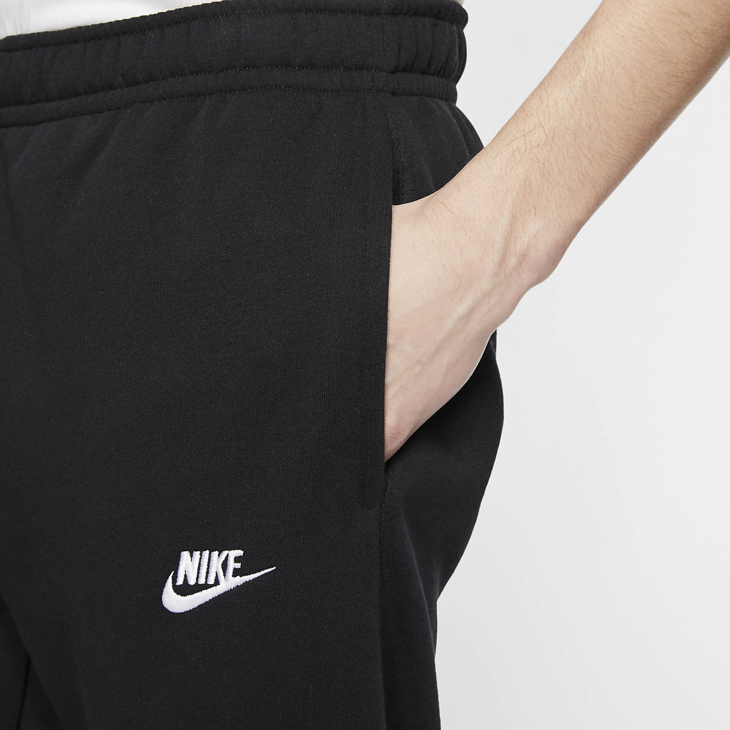 Nike Club Sportswear Men's Tennis Pants - Black/White