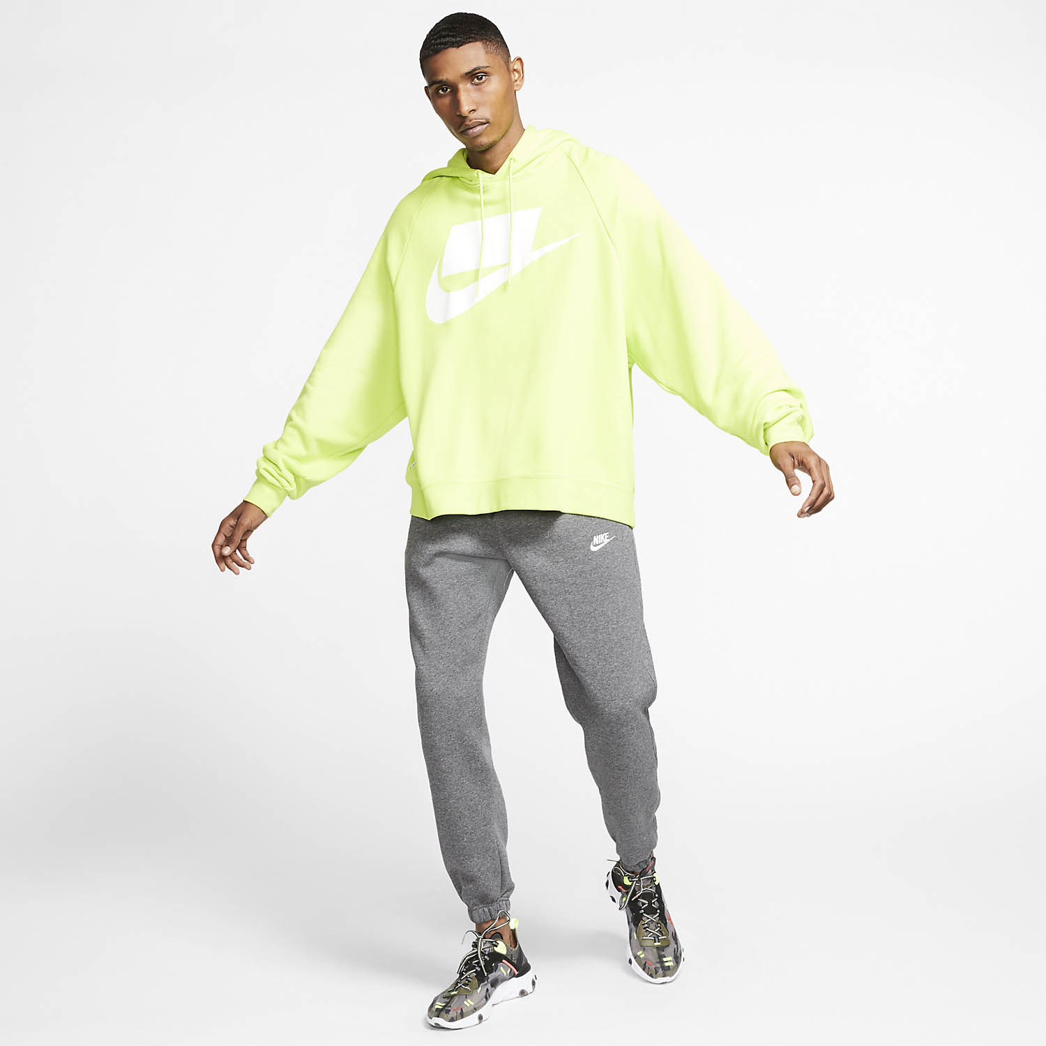 Nike Club Sportswear Pantaloni Tennis Uomo - Charcoal Heather