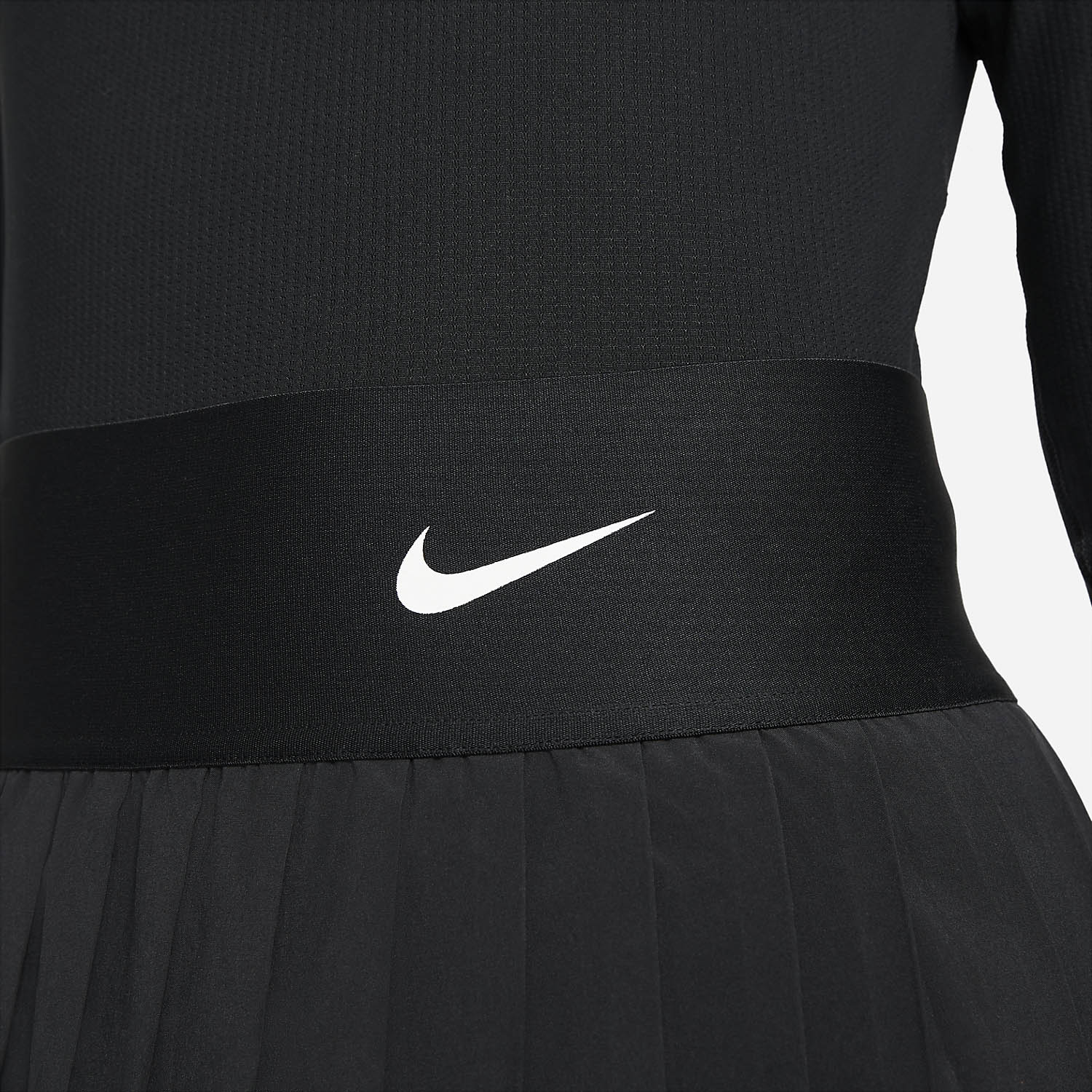 Nike Court Advance Pleated Women's Tennis Skirt Black/White