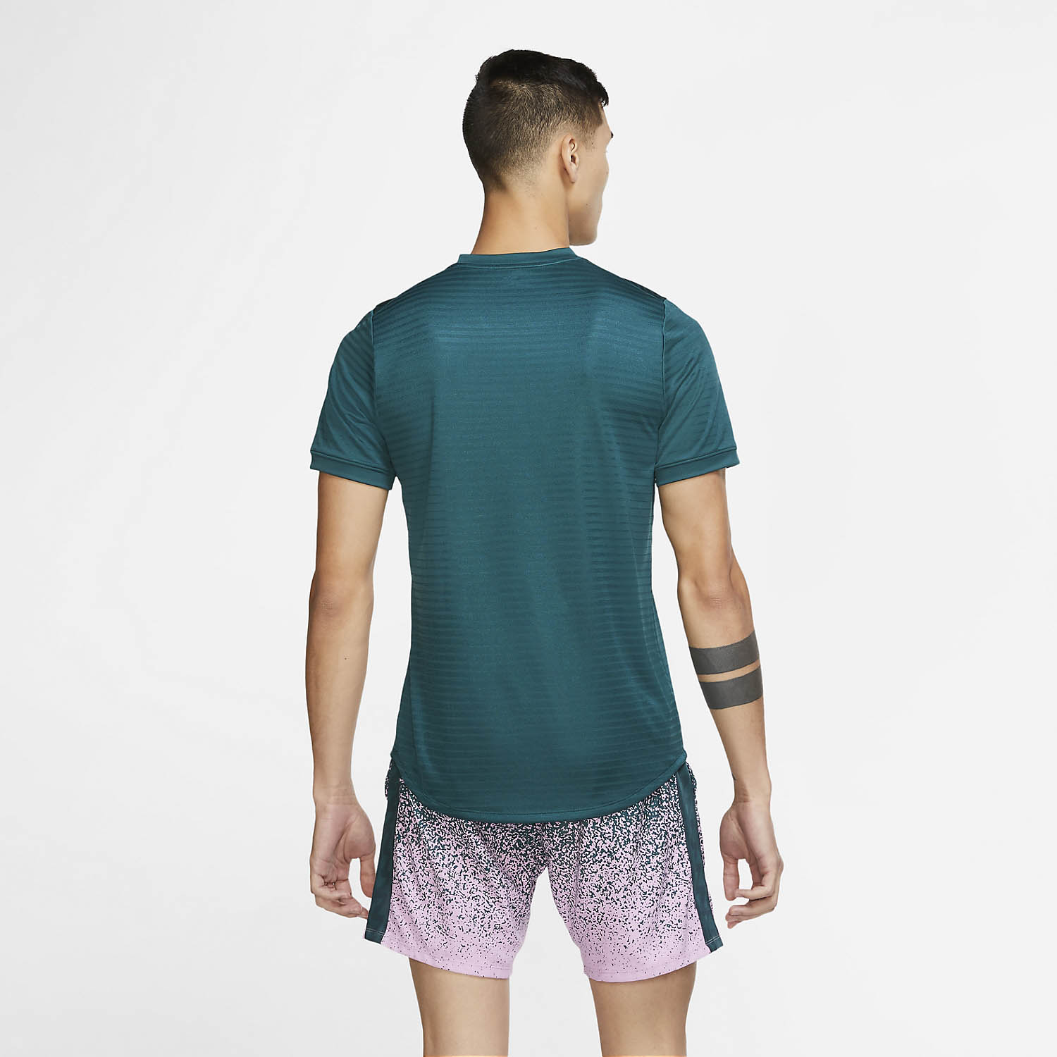 Nike Rafa Challenger Men's Tennis T-Shirt - Dark Atomic Teal