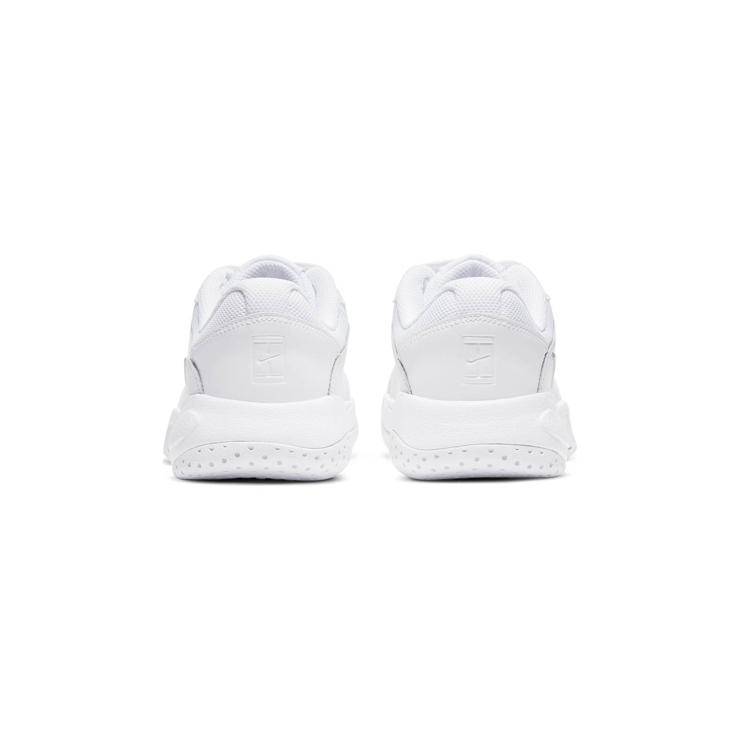 Women's court lite 2 tennis shoe white/metallic silver-white new arrivals