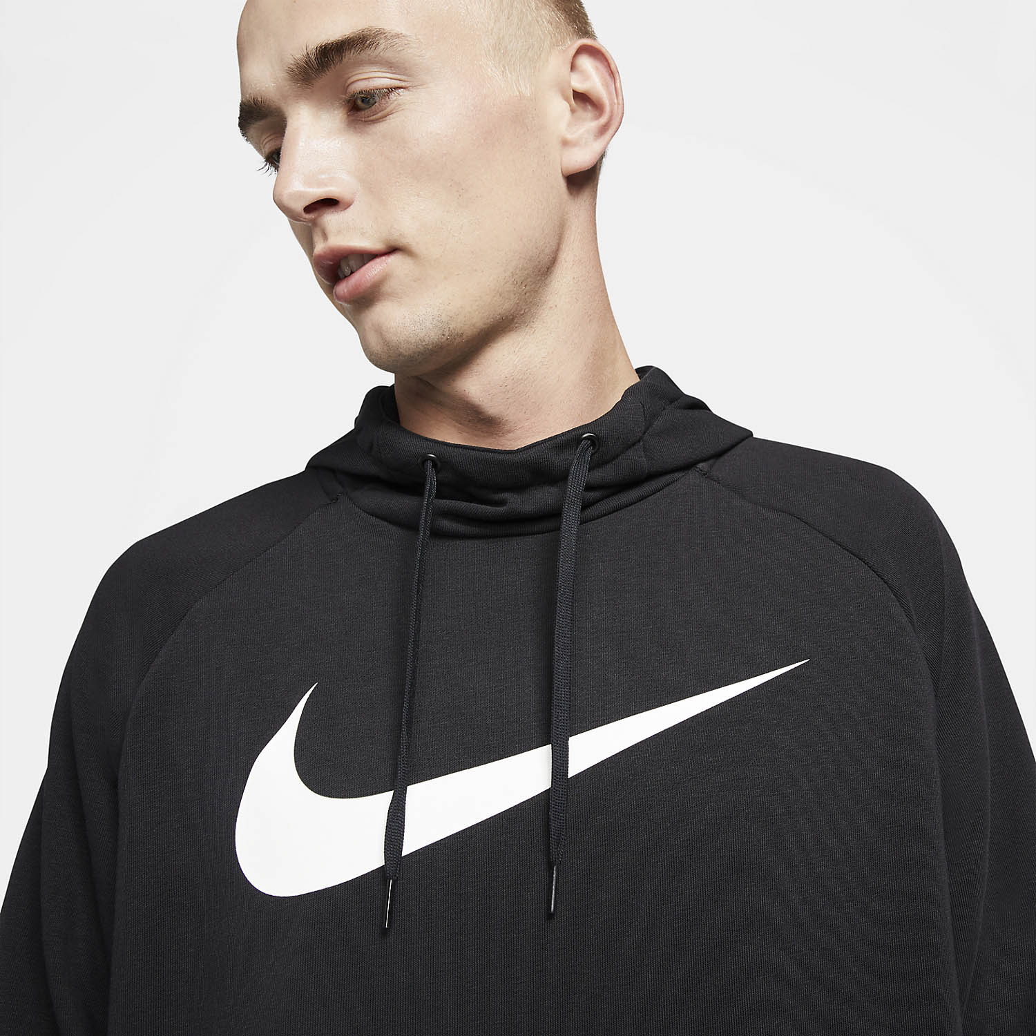 nike black cord hoodie