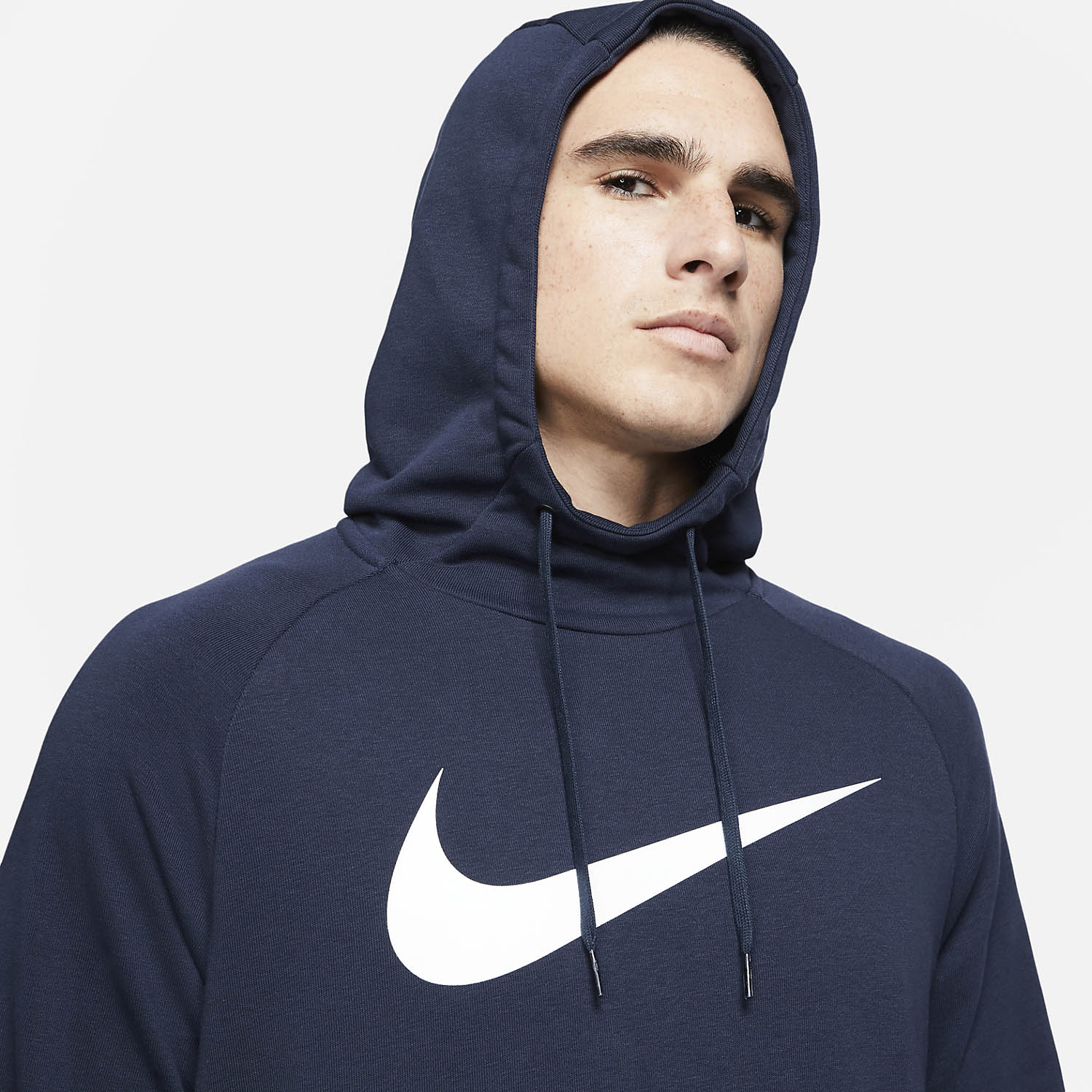 Nike Dri-FIT Training Sudadera de Tenis - Obsidian/White