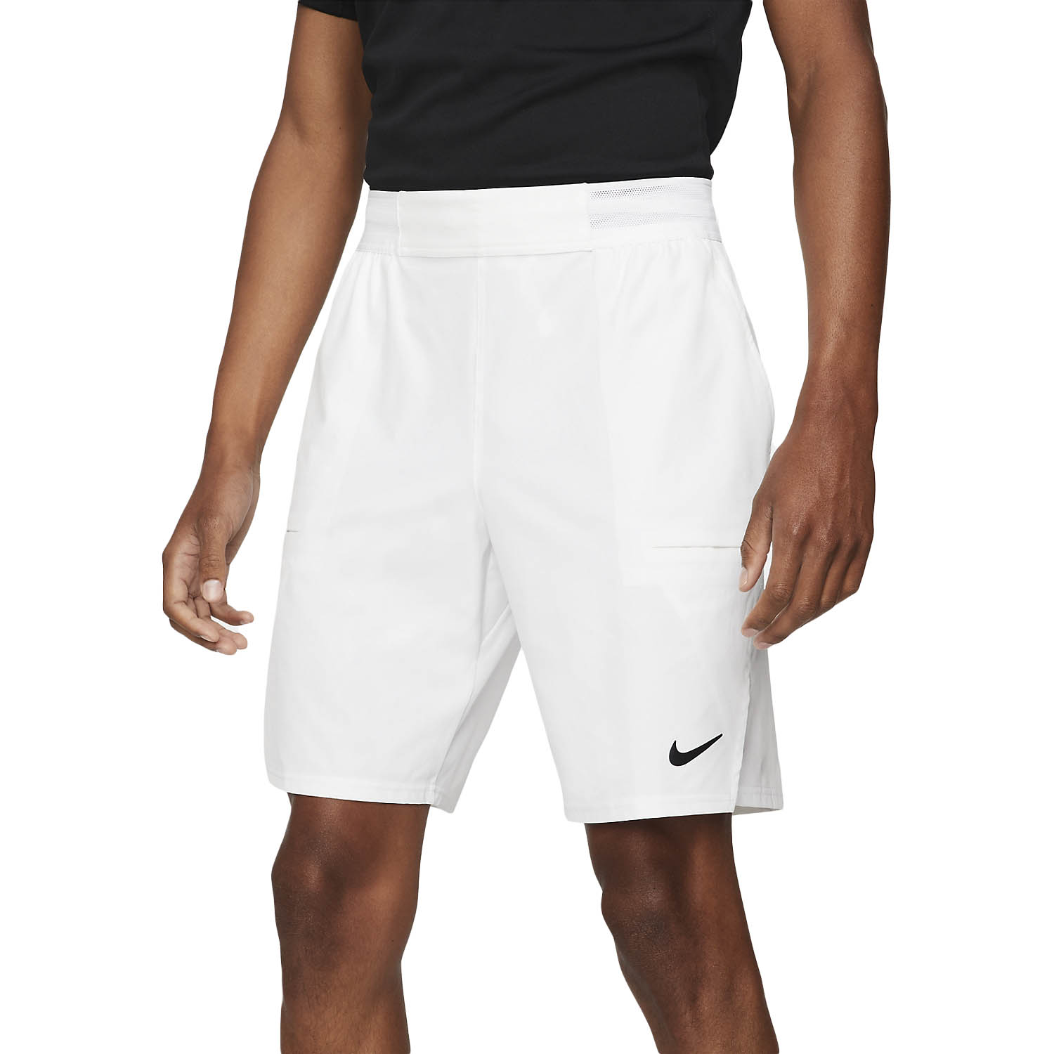 nike tennis shorts white