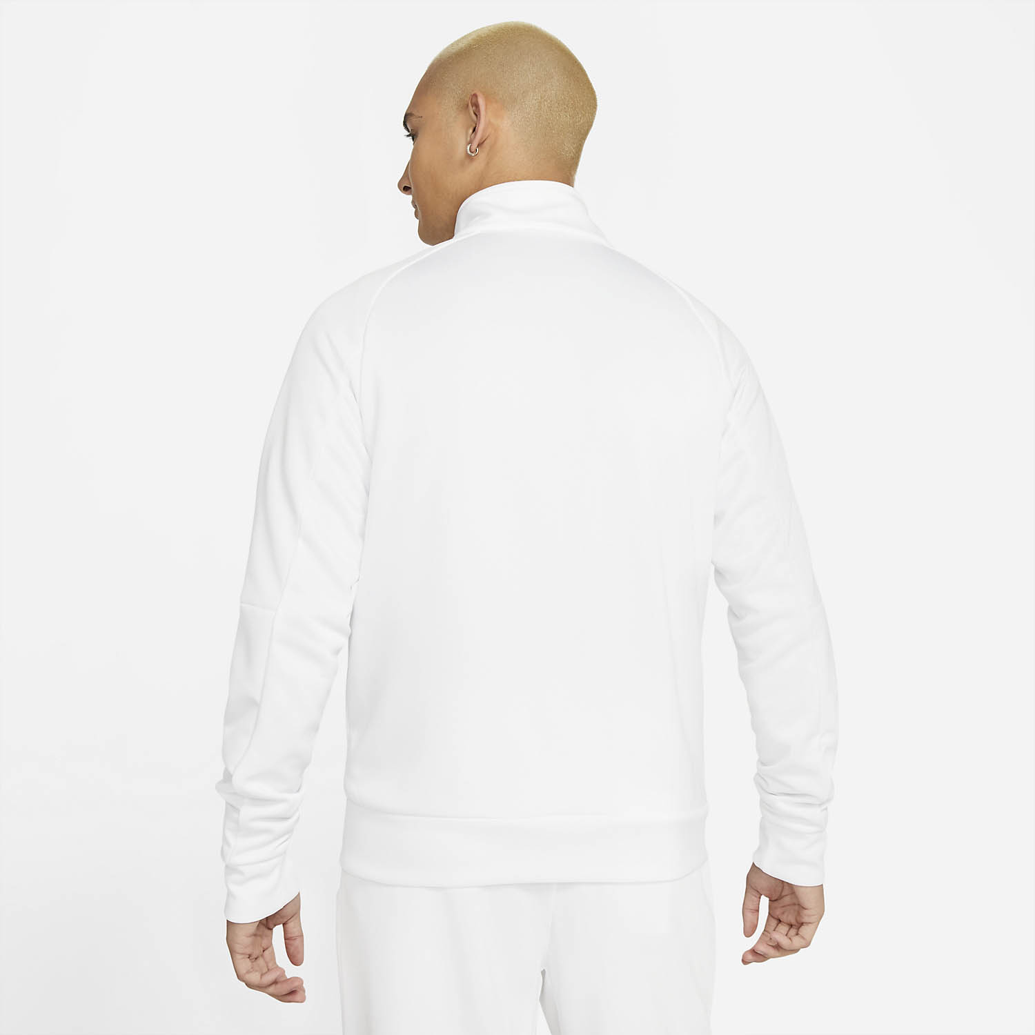 Nike Heritage Essential N98 Men's Tennis Jacket - White/Black