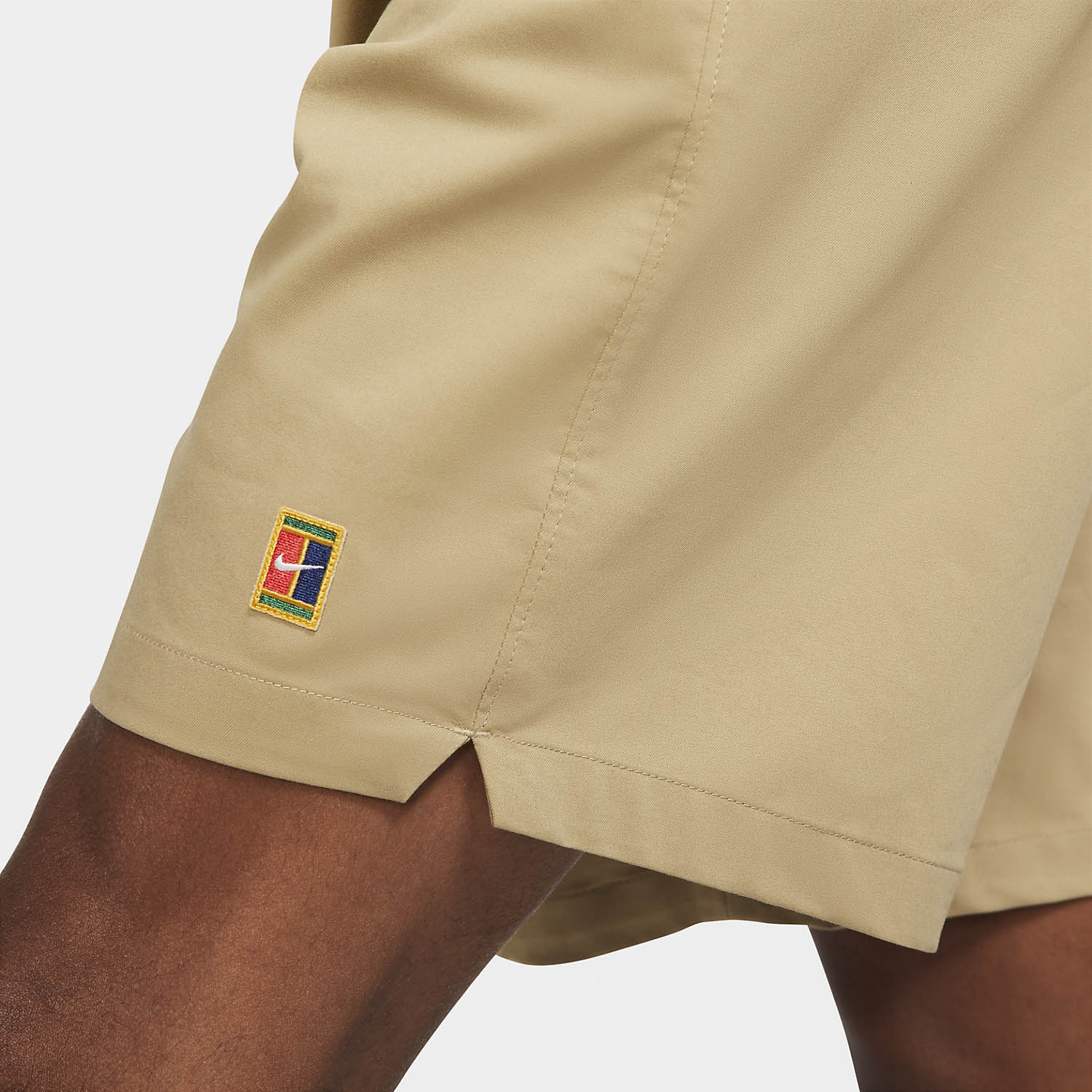 Nike Court Heritage 8in Men's Tennis Shorts Parachute Beige