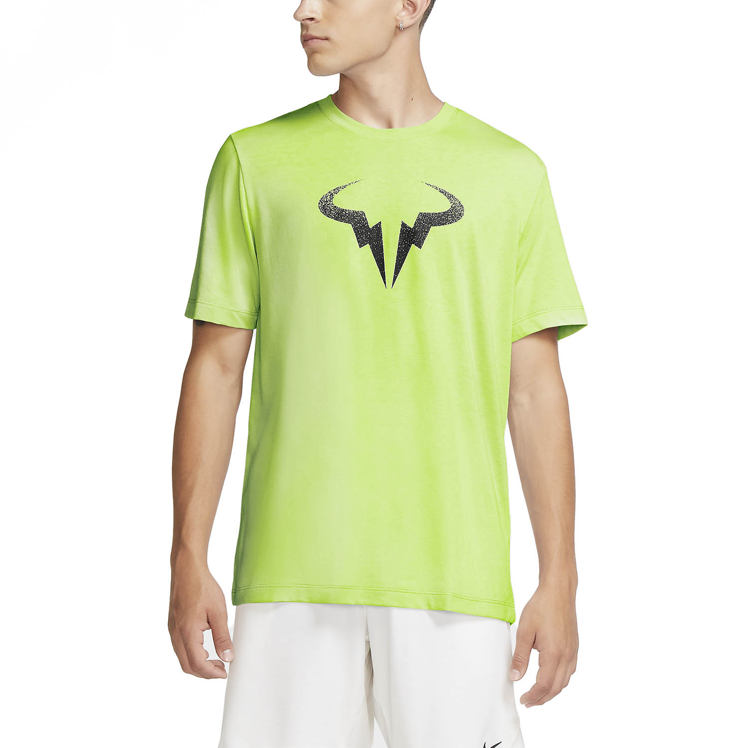 volt green nike shirt men's