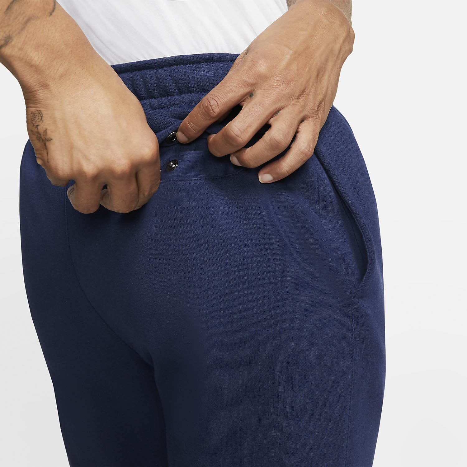 Nike Sportswear Club Pantalones - Midnight Navy/White