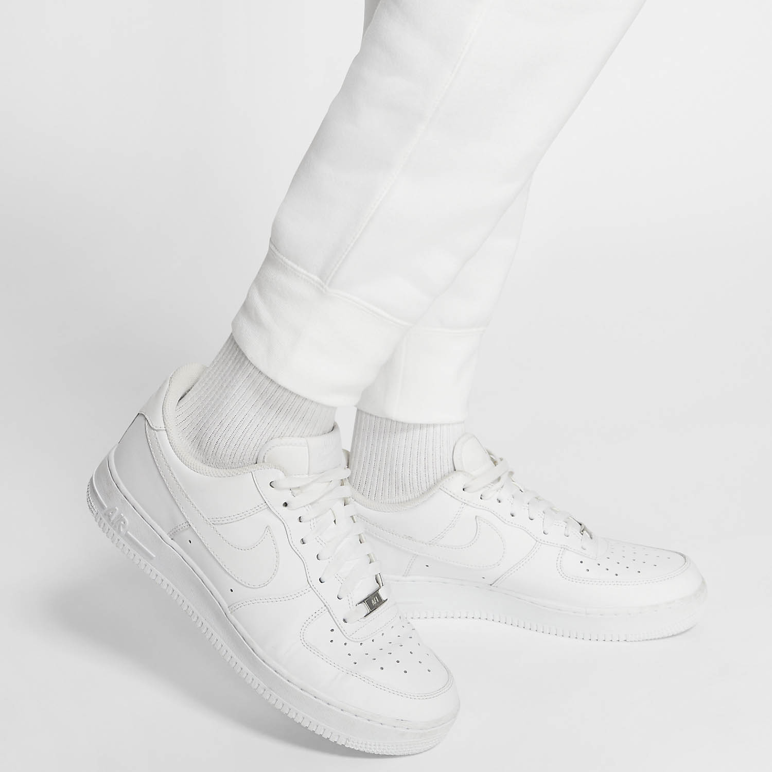 Nike Sportswear Club Pantalones - White/Black