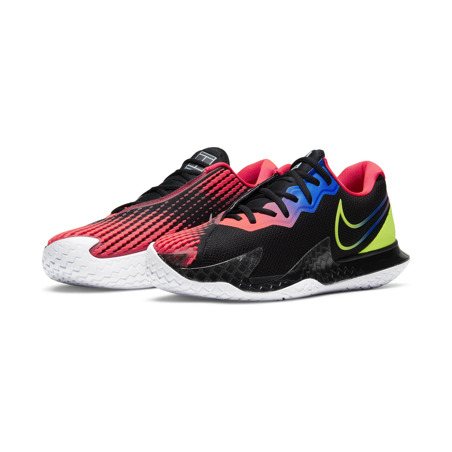 Nike Zoom Vapor Cage 4 HC Men's Tennis Shoes - Black/Volt