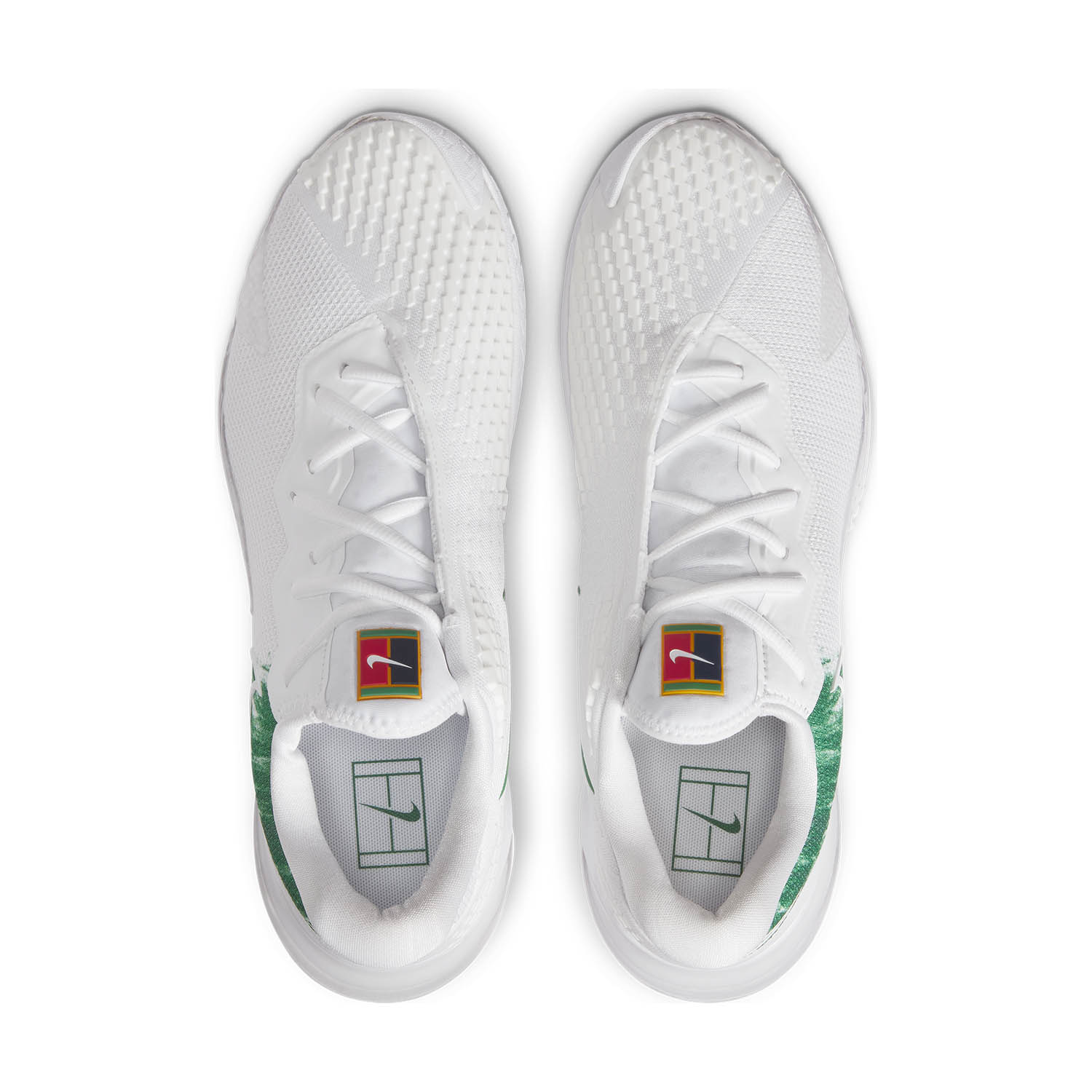 Nike Zoom Vapor Cage 4 Men's Tennis Shoes - White/Clover