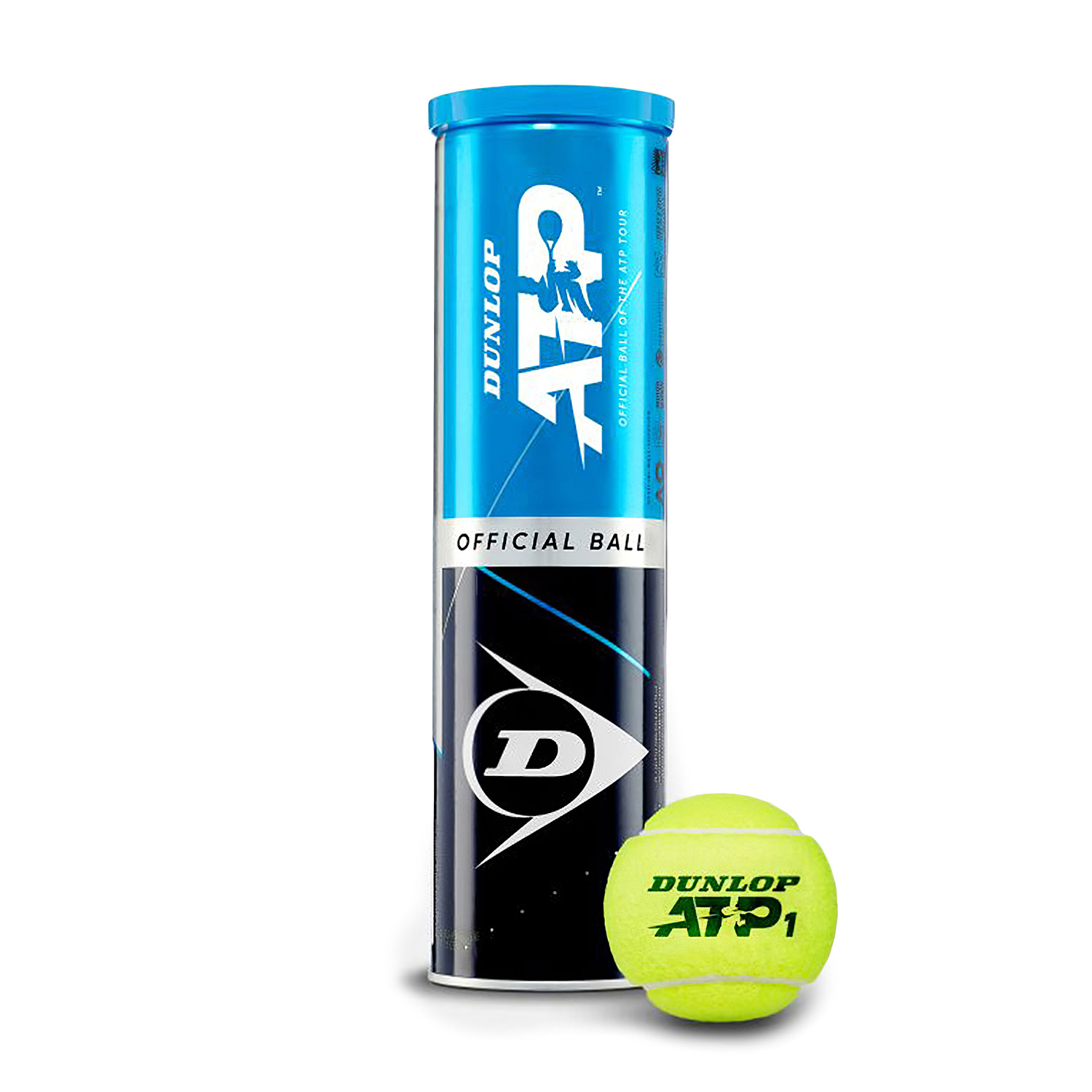 Dunlop ATP Official - Tubo de 4 Pelotas